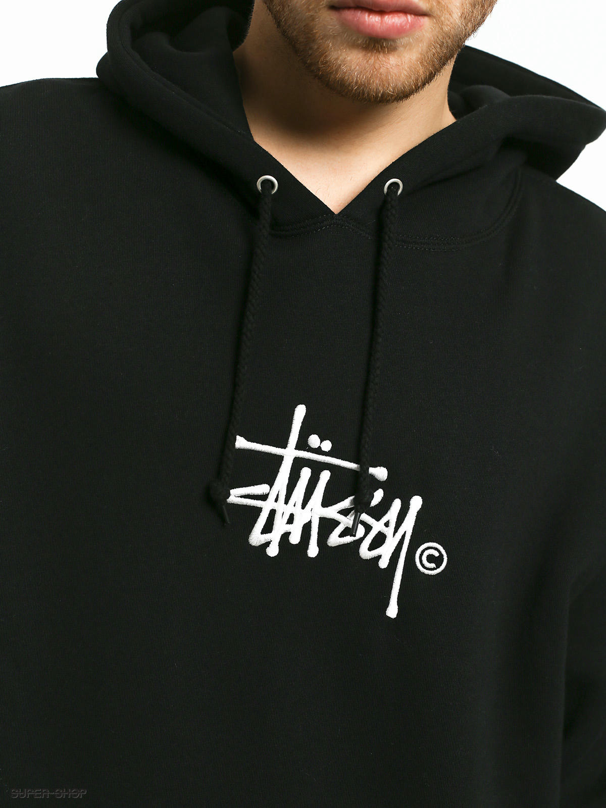 Download Stussy Basic Copyright App HD Hoodie (black)