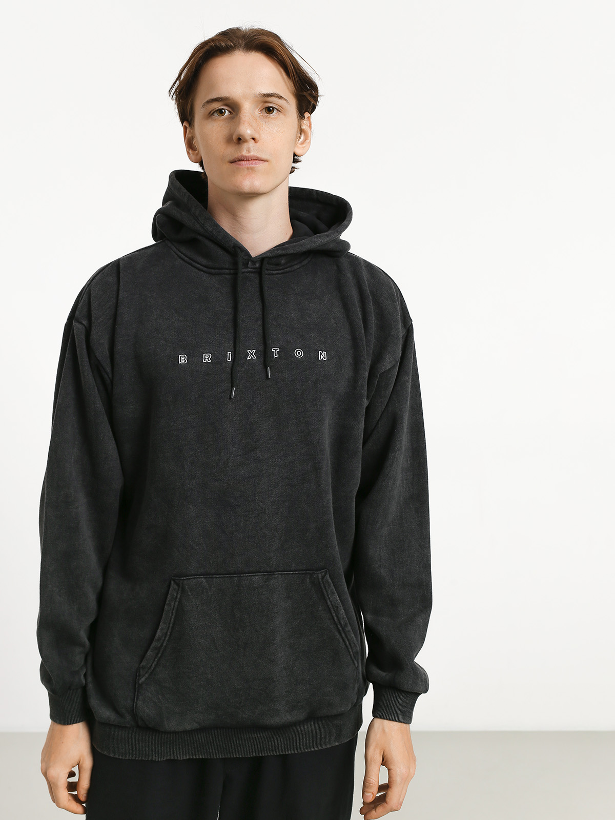 brixton black hoodie