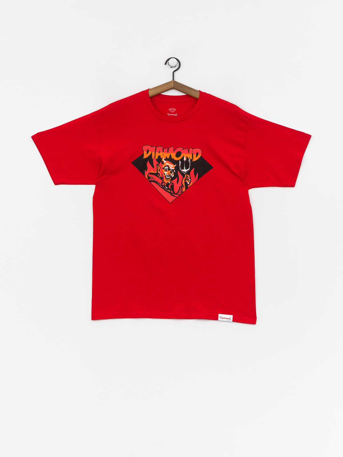 diamond supply co red shirt