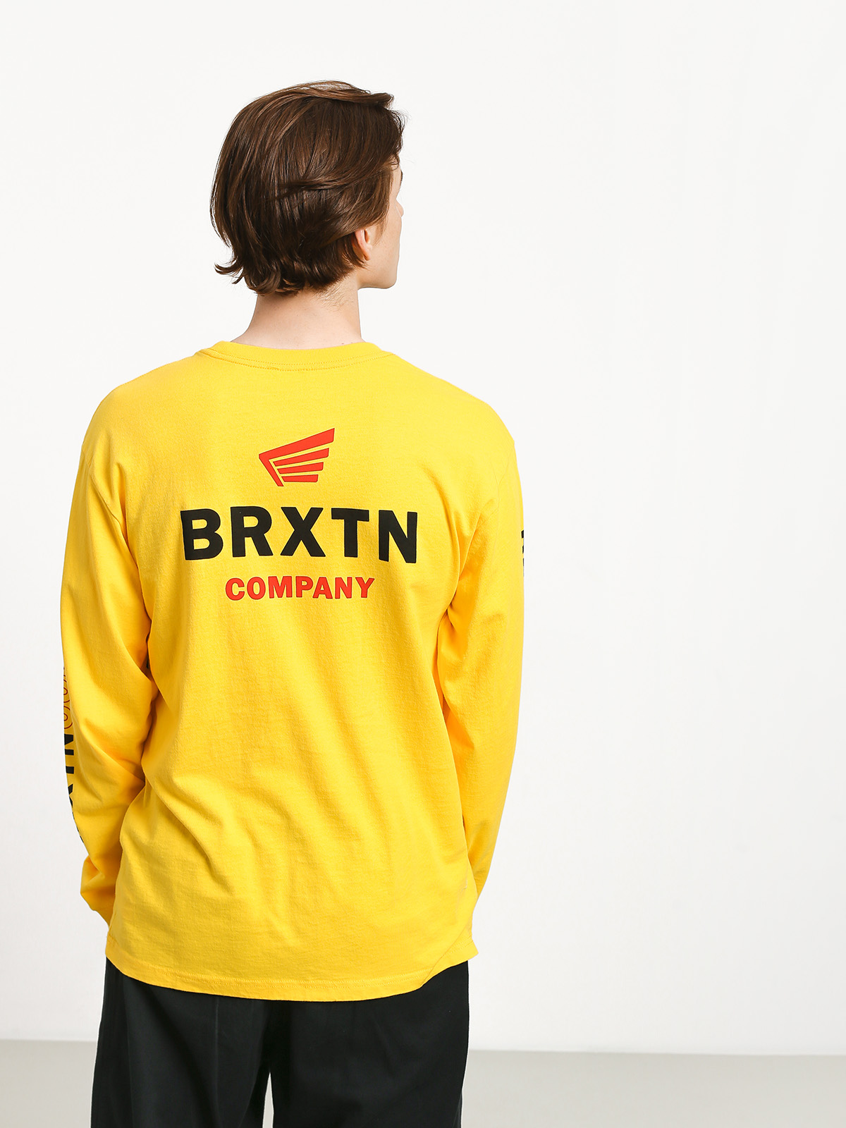 Brixton Peabody II Sv Longsleeve (yellow)