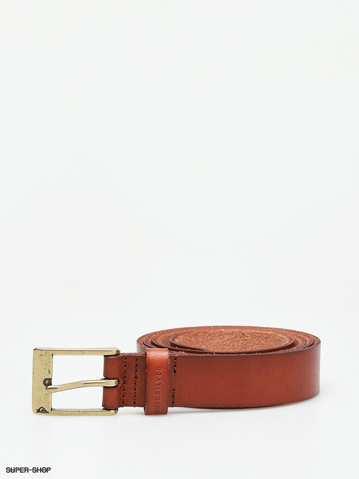 slim brown belt