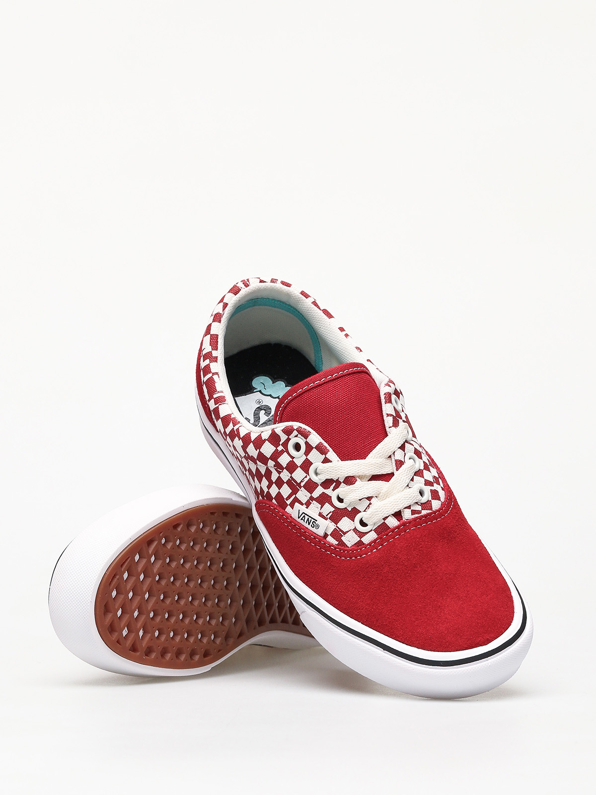 Vans ComfyCush Era Shoes red (tear check/racing red/true white)