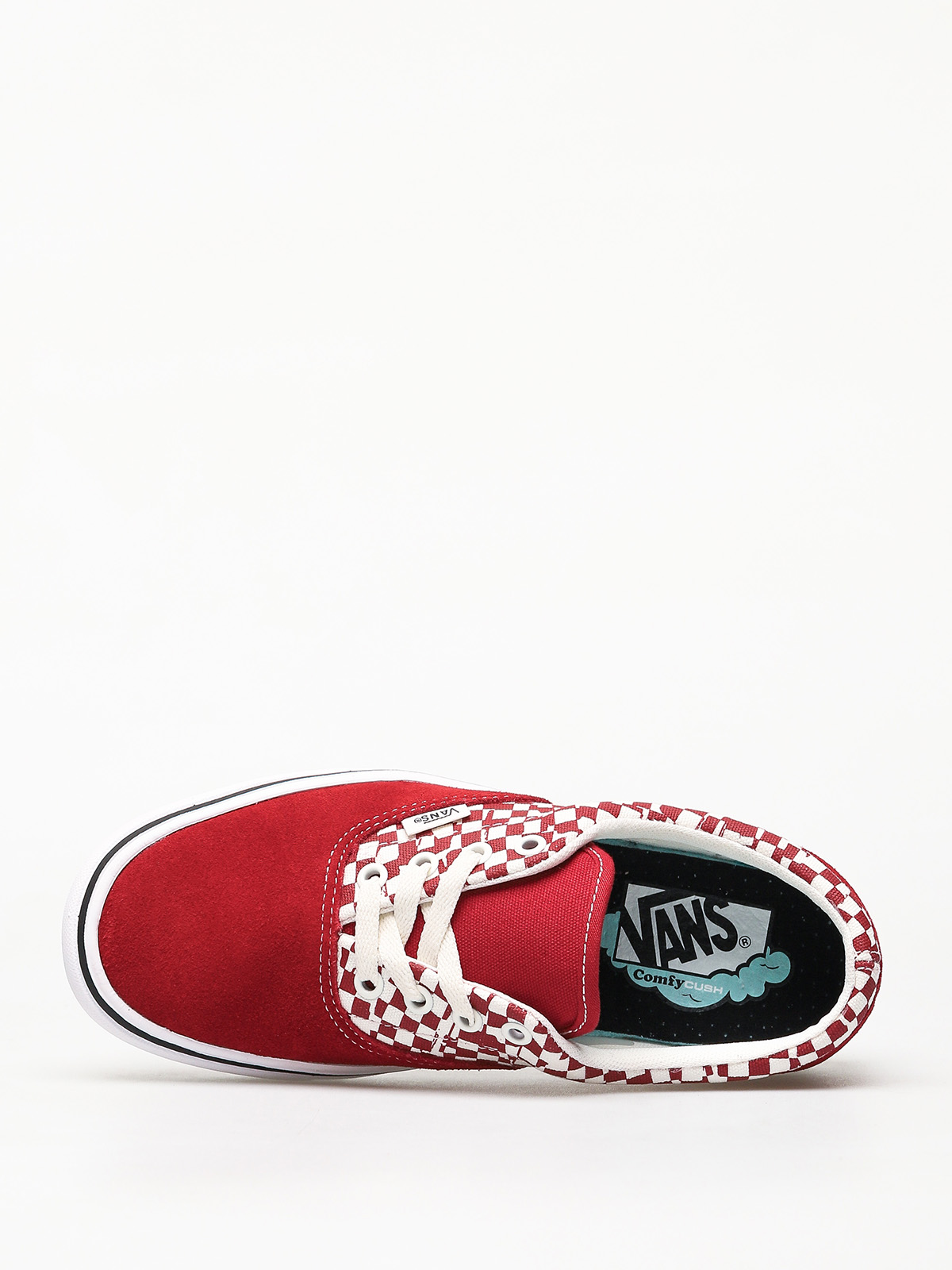 Vans ComfyCush Era Shoes red (tear check/racing red/true white)
