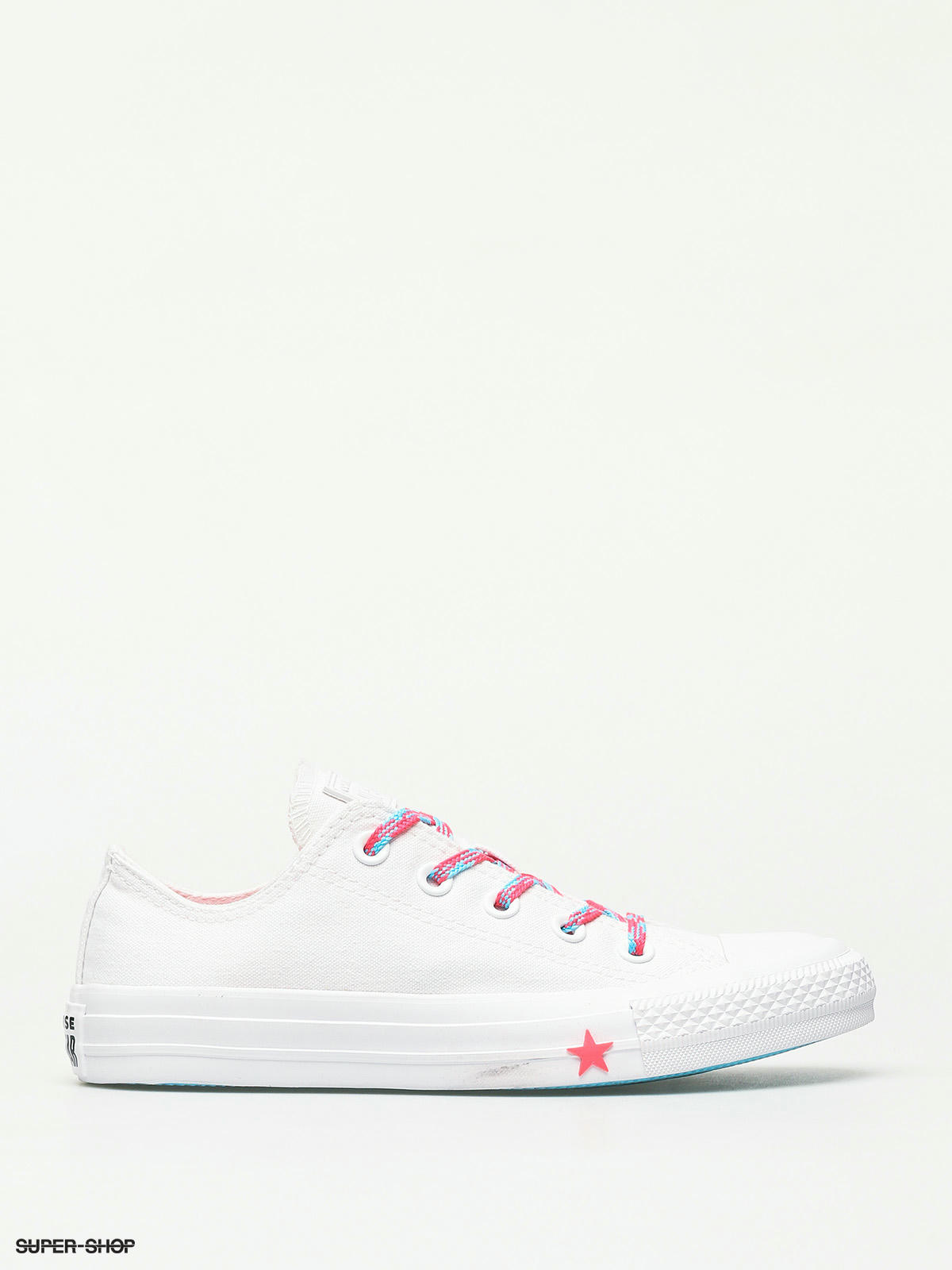 converse all star ox shoes optical white