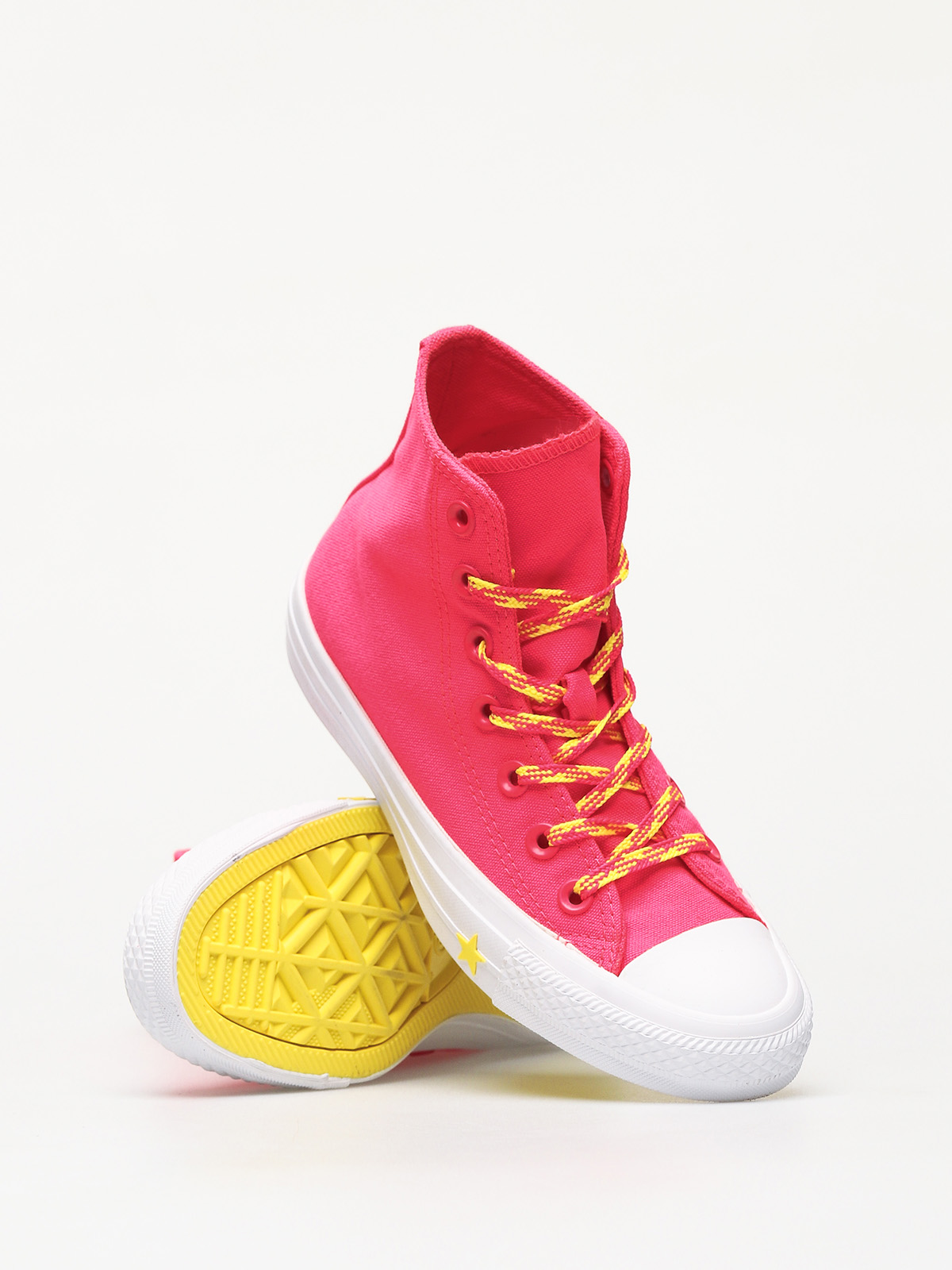 Converse Chuck Taylor All Star Hi Glow Up Chucks Wmn (dark pink)