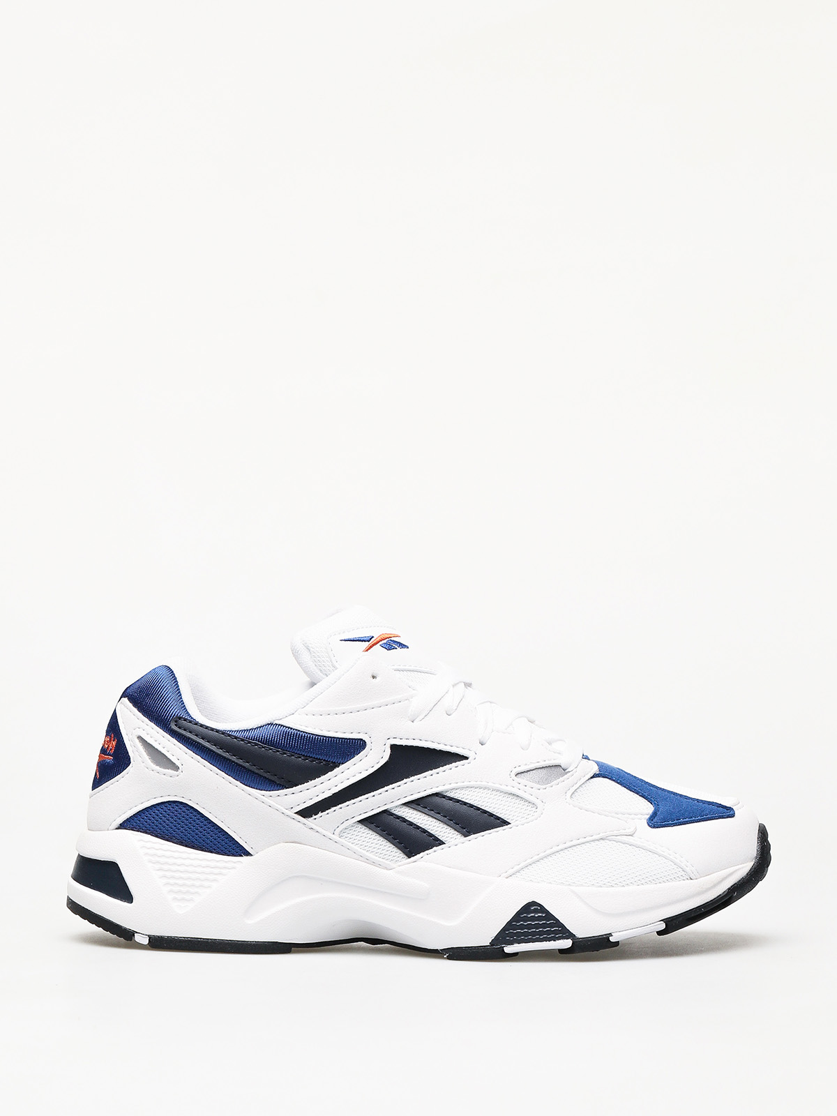 Reebok Aztrek 96 Shoes (white/royal/fiery or)