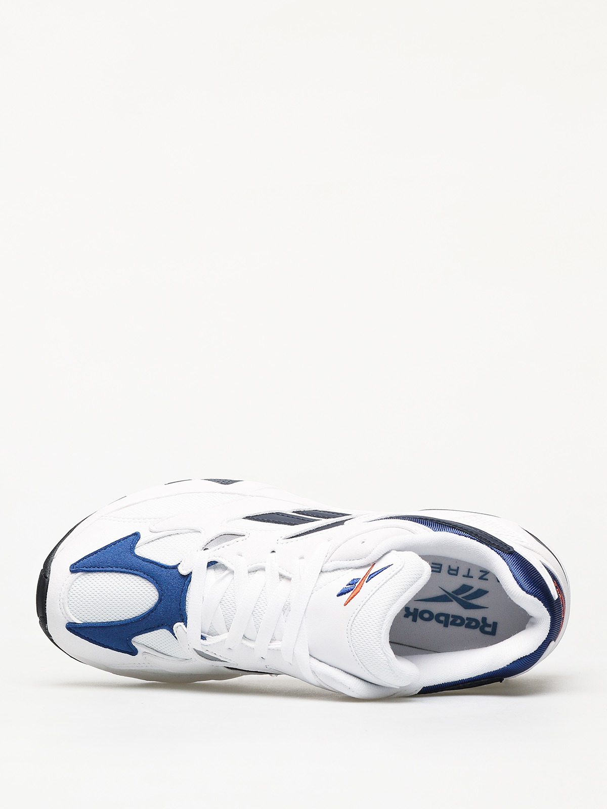 Reebok Aztrek 96 Shoes (white/royal/fiery or)