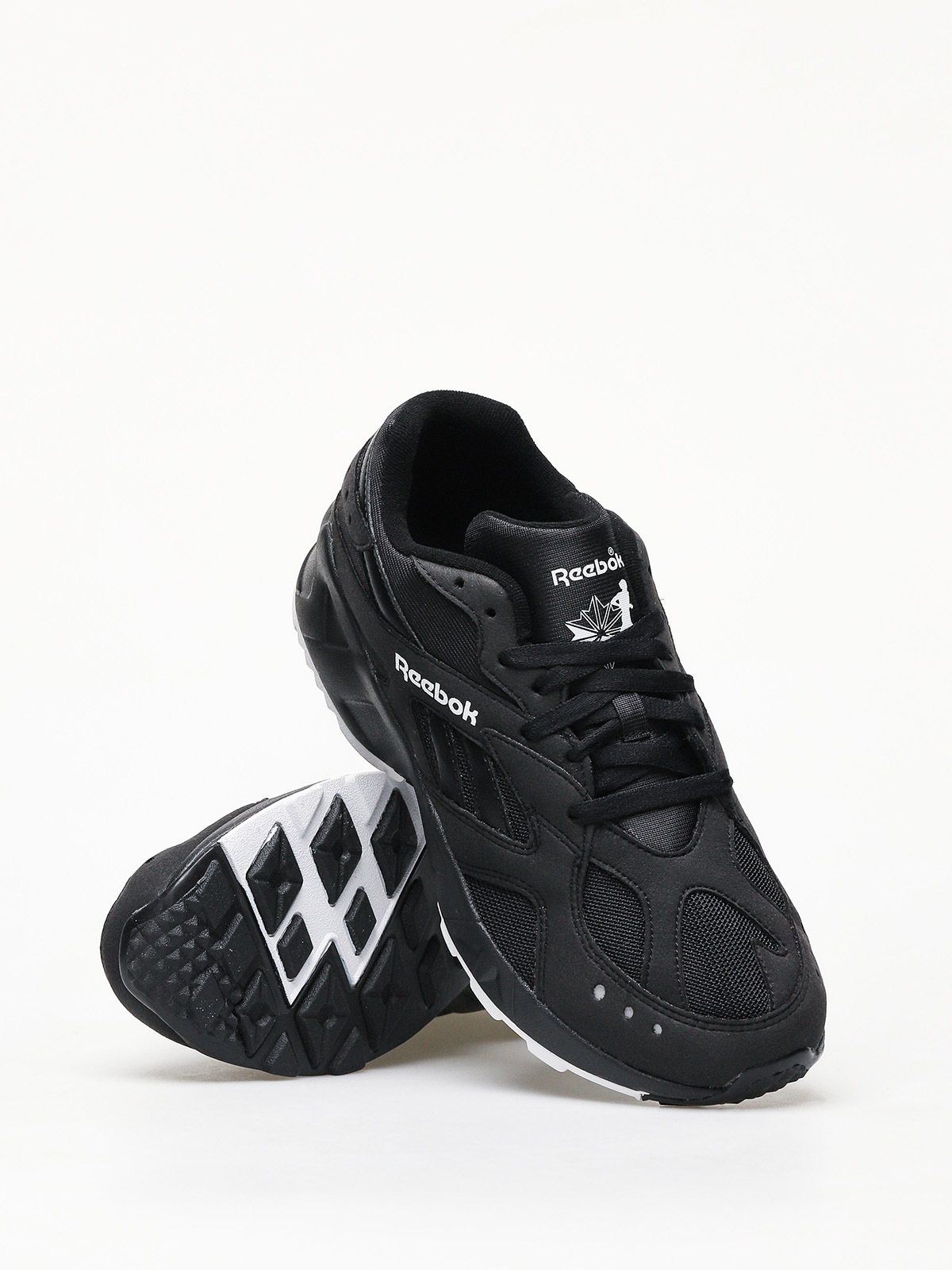 Reebok Aztrek 93 Shoes (black/white/reflecti)