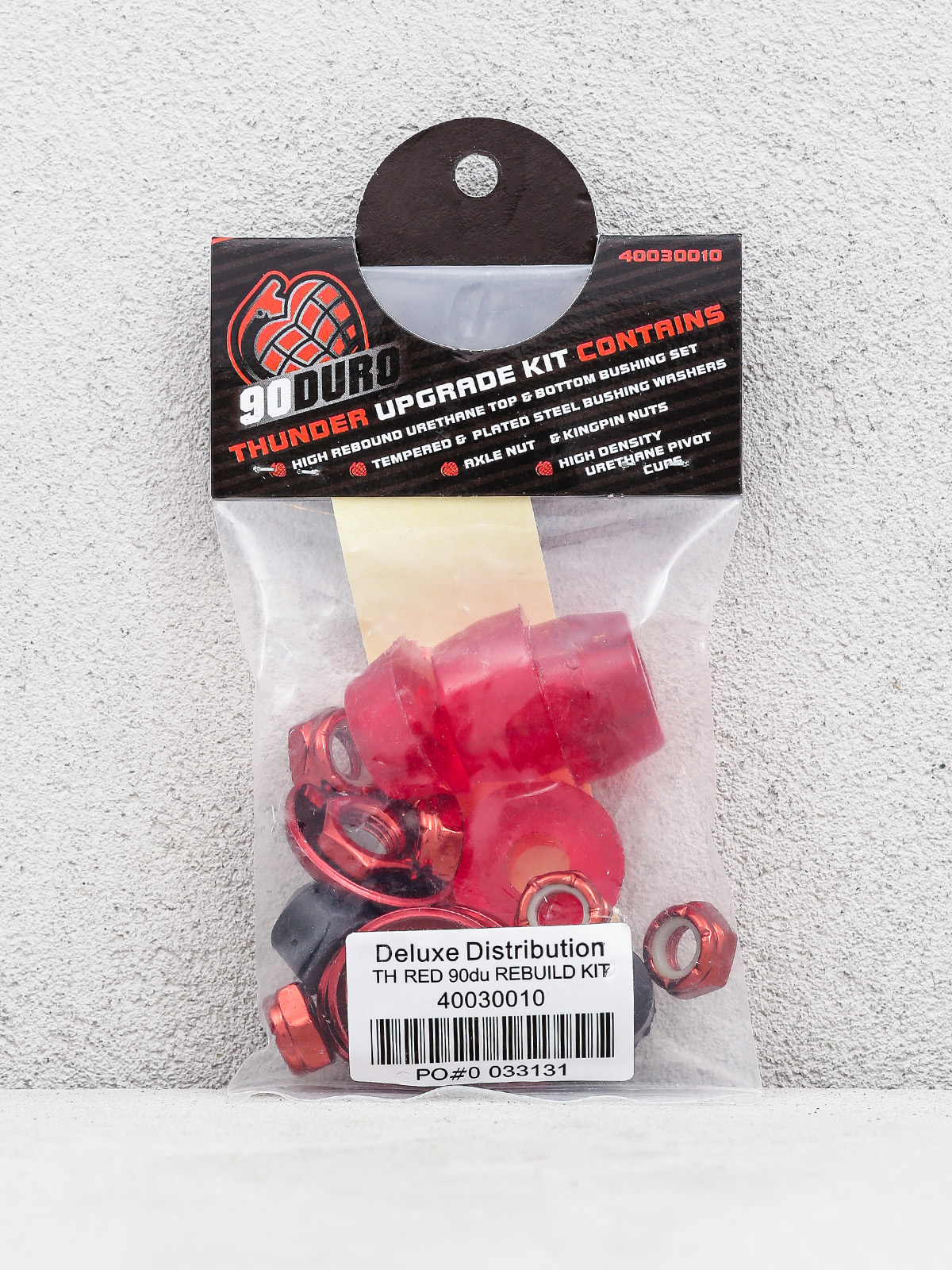 Thunder Rebuild Kits Lenkgummis (red)