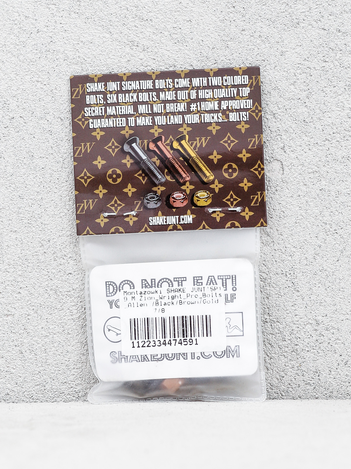 Shake Junt Zion Wright Pro Allen Bolts (black/brown/gold)