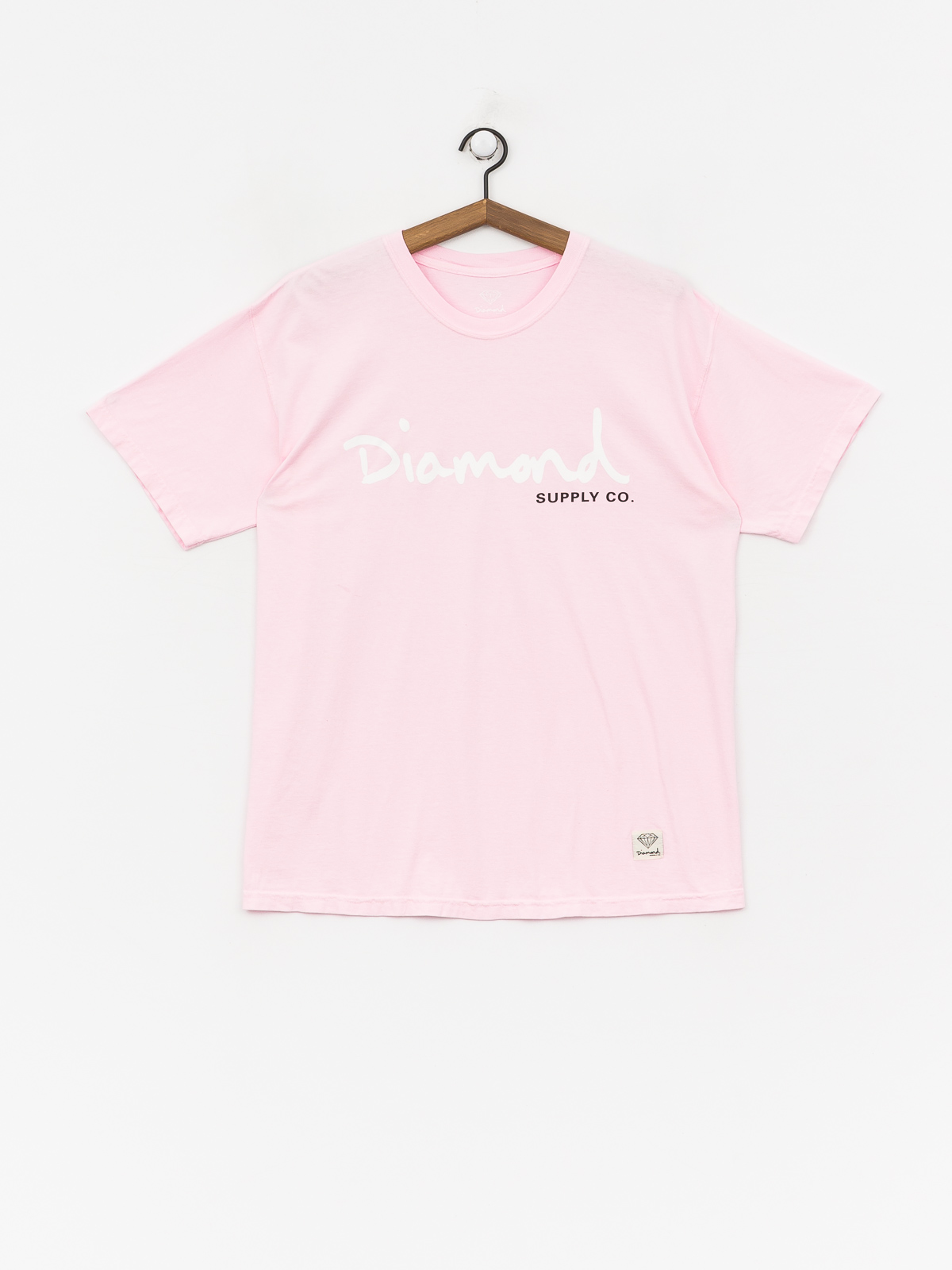 Diamond Supply Co. Og Script Overdye T-shirt (pink)