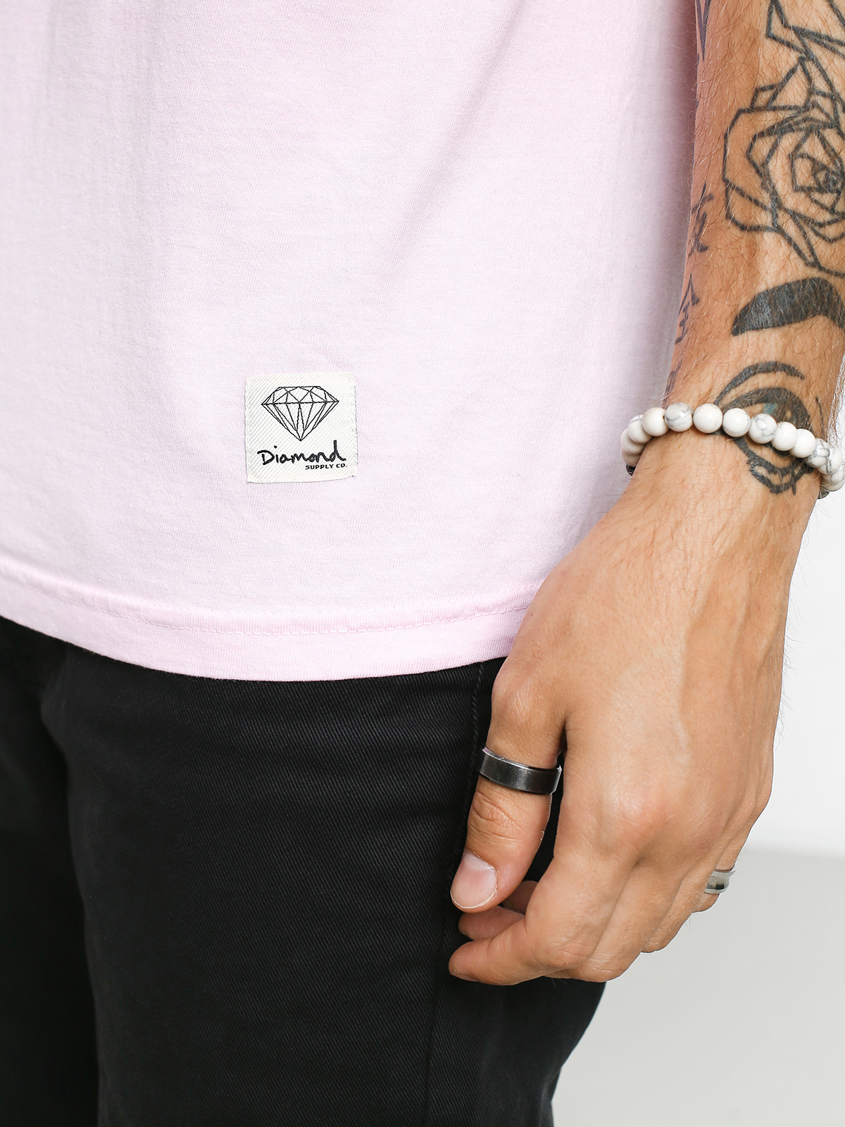 Diamond Supply Co. Og Script Overdye T-shirt (pink)