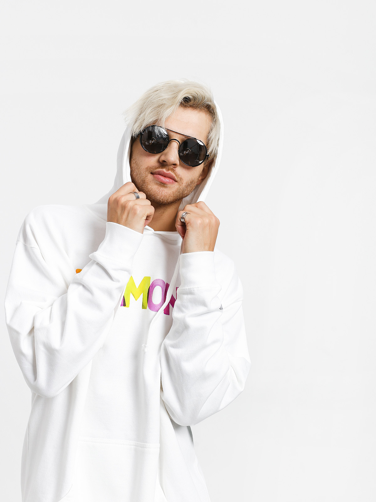 Diamond Supply Co. Watercolor Sweatshirt (white)
