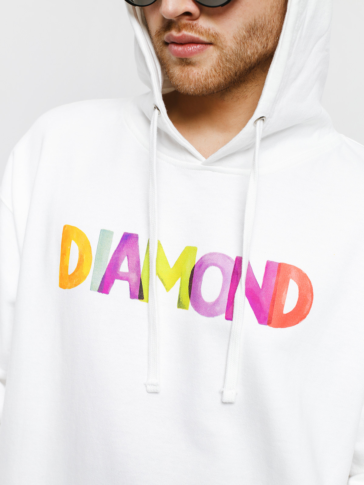 Diamond Supply Co. Watercolor Sweatshirt (white)
