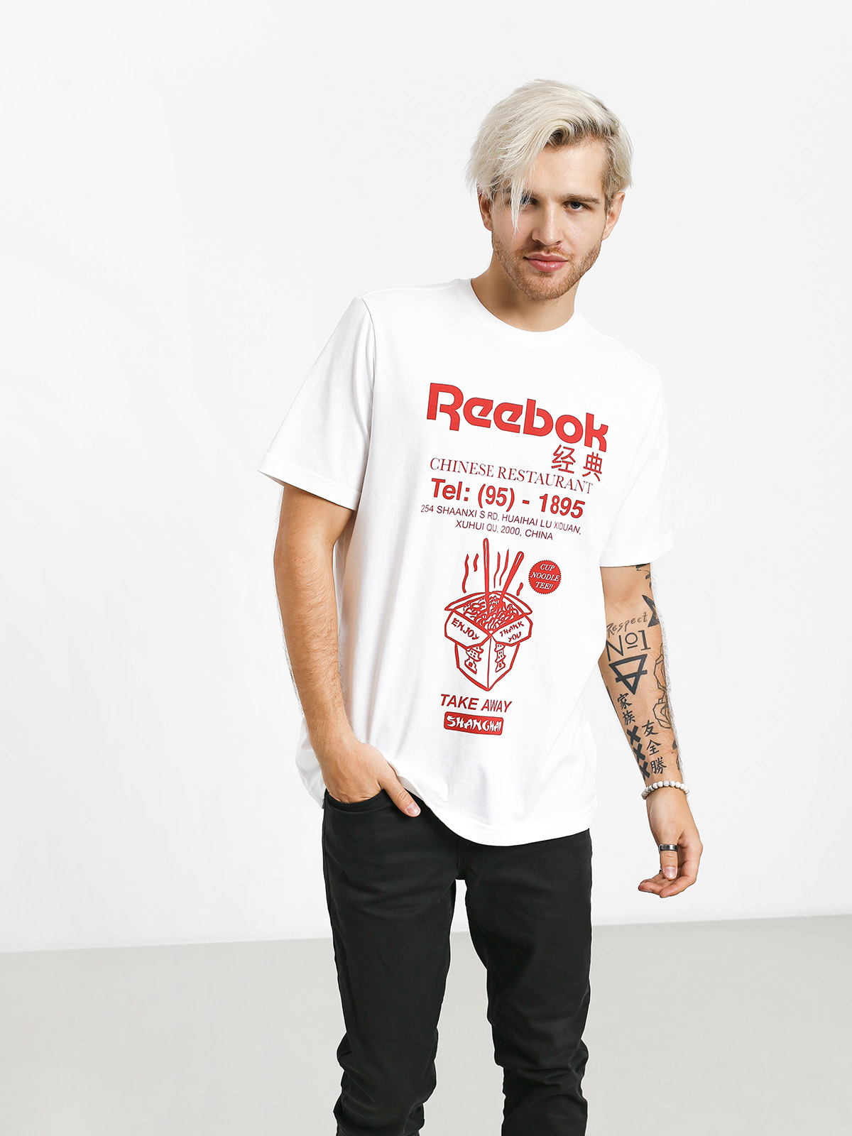 Reebok Cl Itl Noodles Tee T-shirt (white)