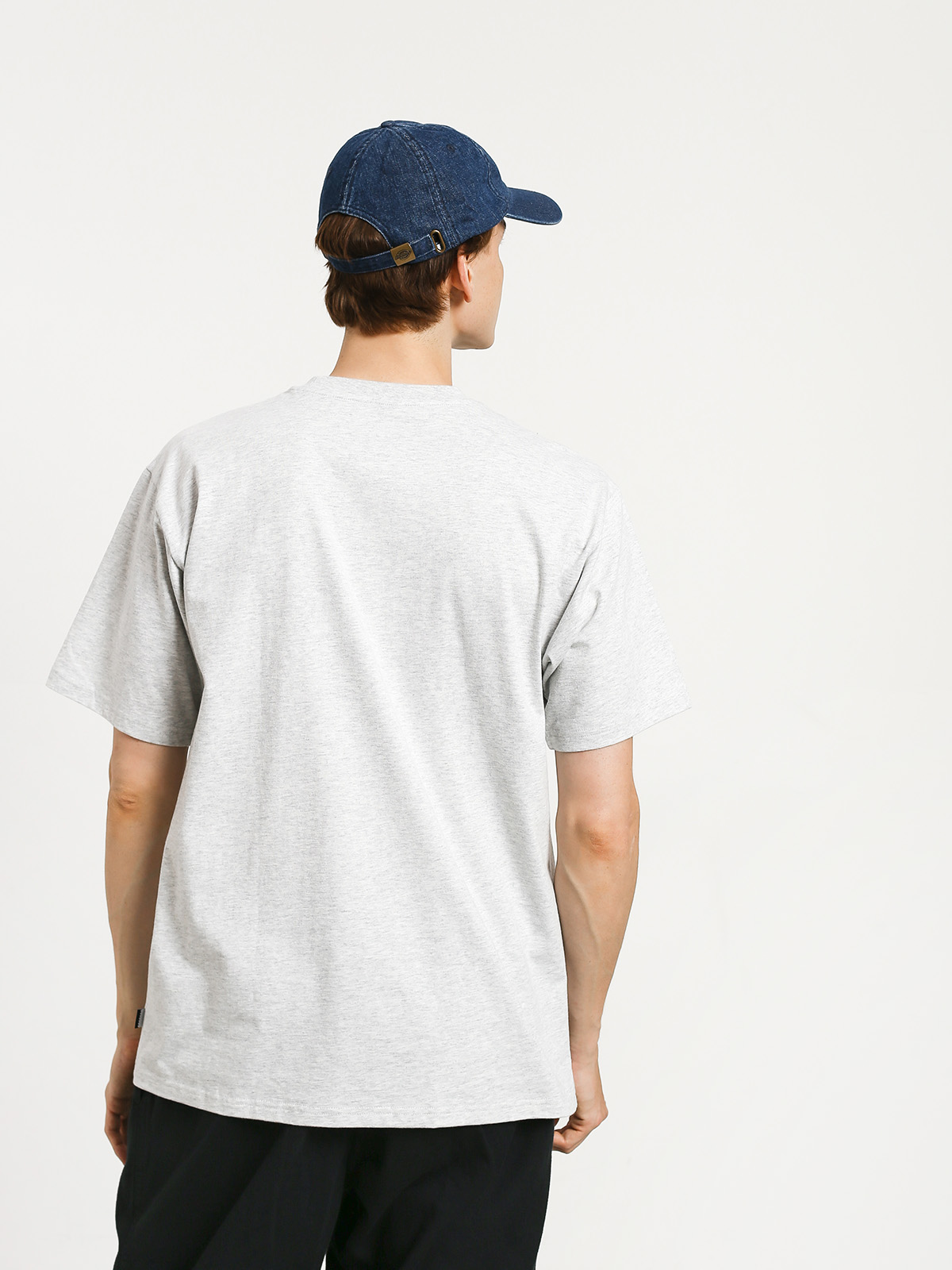 adidas Bb Print 1 T-shirt (light grey heather/black/collegiate navy/white)