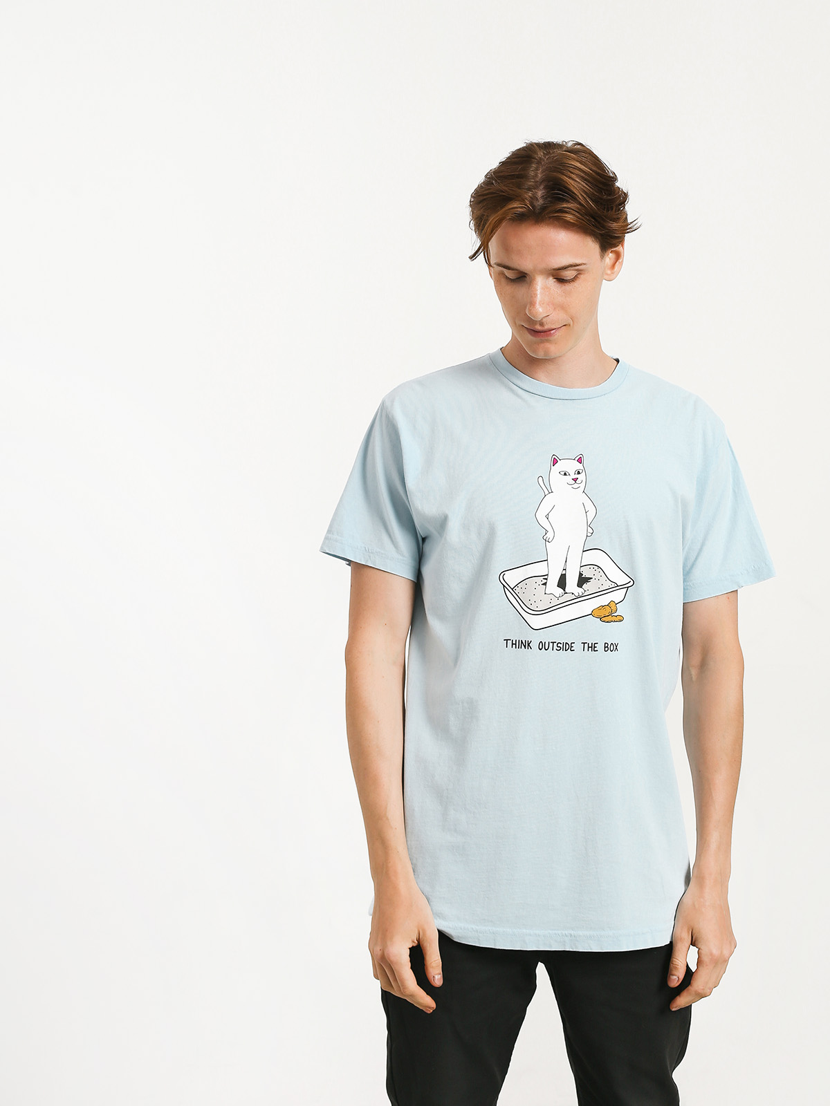 RipNDip Think Outside T-shirt (baby blue)