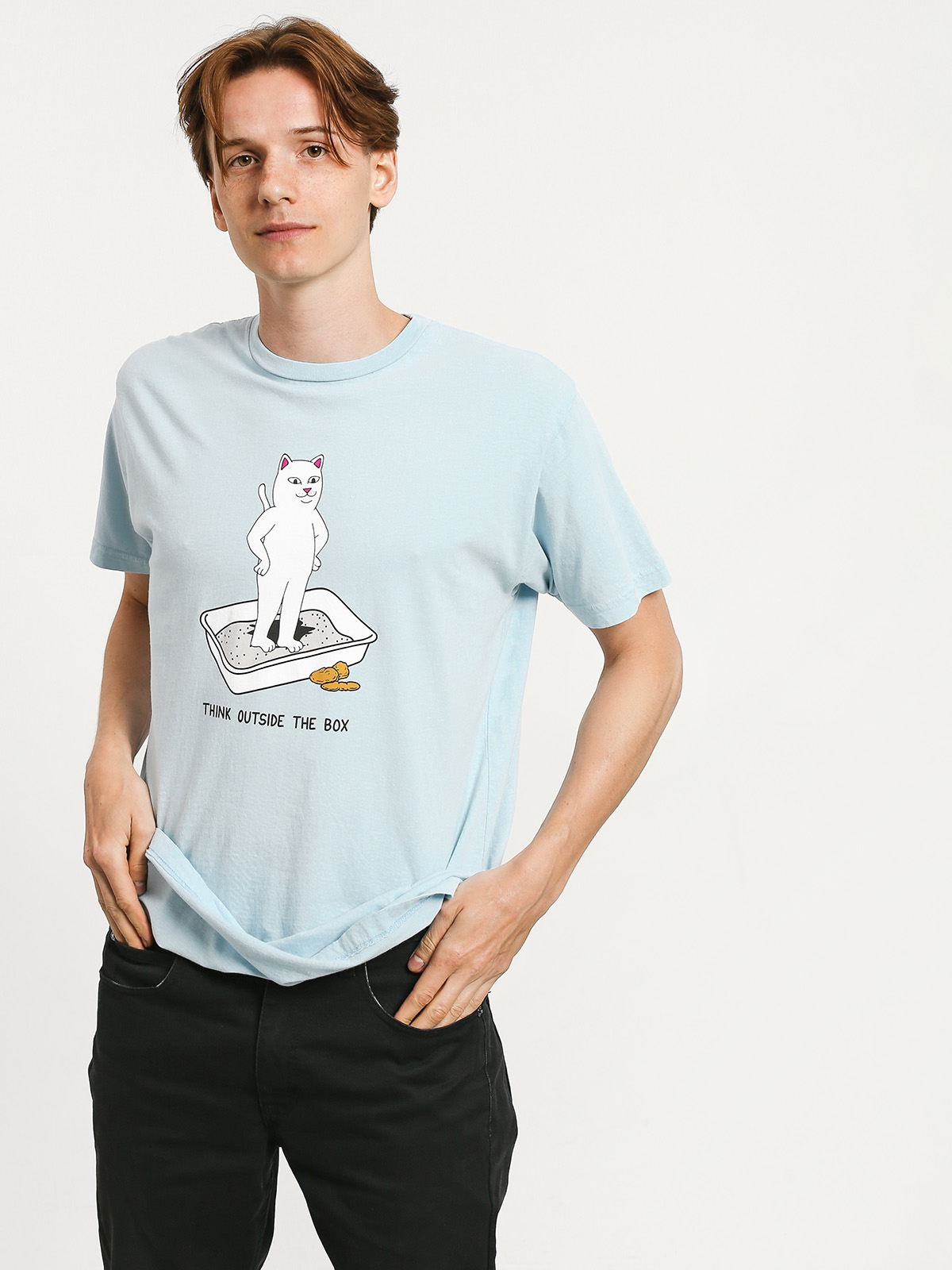 RipNDip Think Outside T-shirt (baby blue)