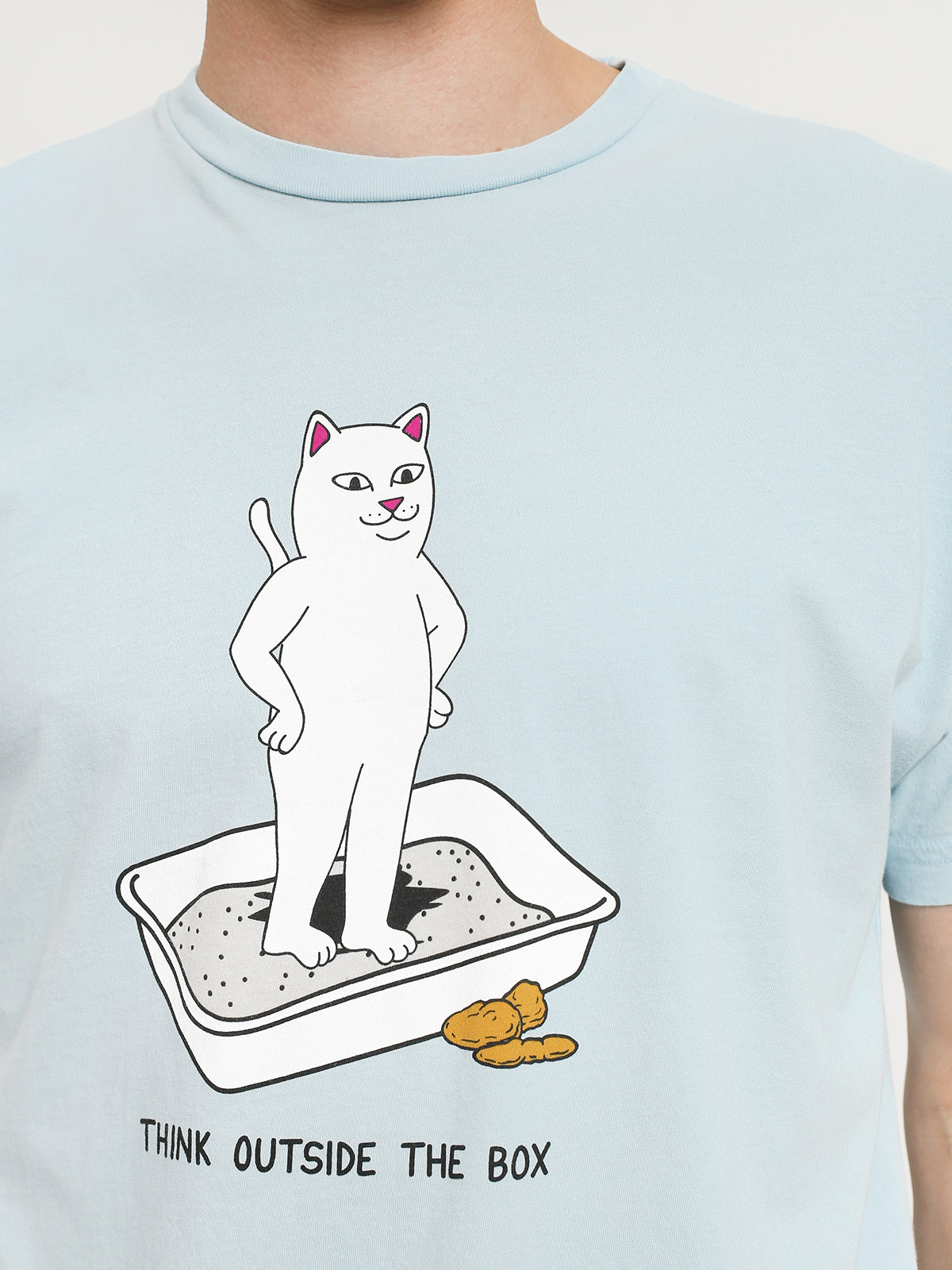 RipNDip Think Outside T-shirt (baby blue)