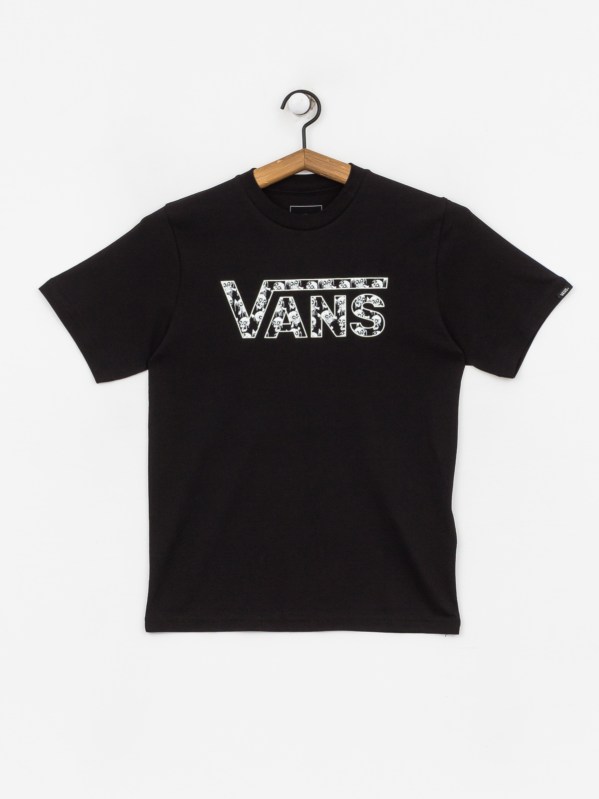 Vans Classic Logo Fill T-shirt (black/skulls)