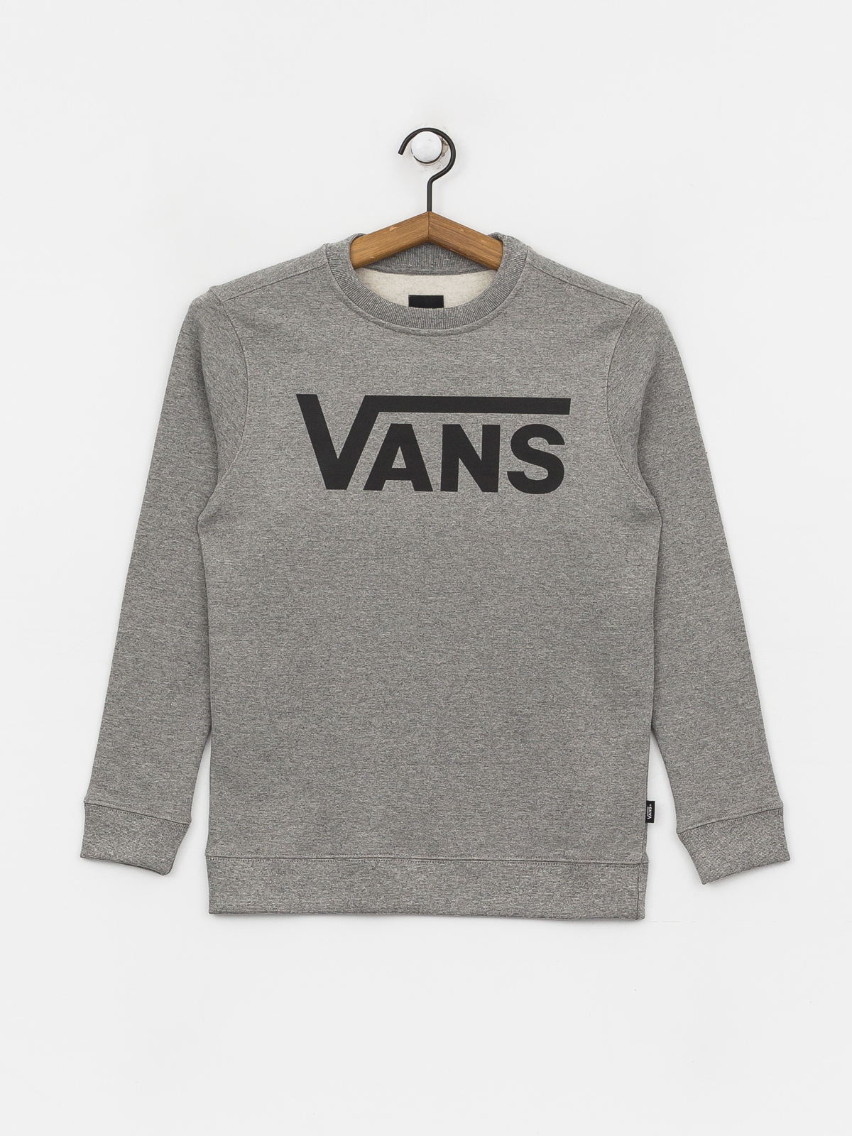 Vans Classic Crew Sweatshirt (cement heather/black)