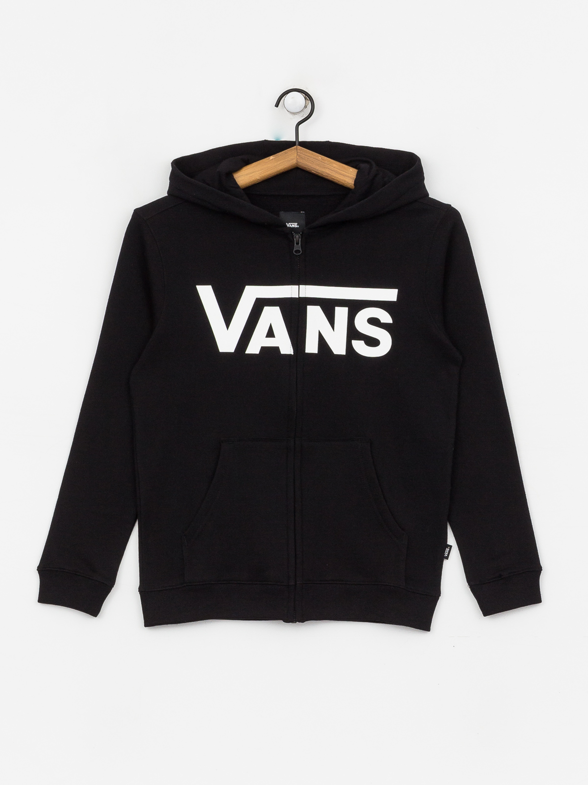 Vans Classic Jr ZHD Hoodie black (black/white)