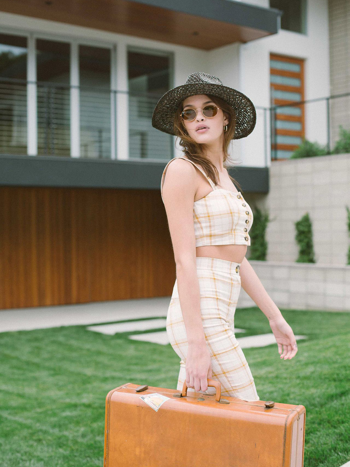 Brixton Joanna Open Weave Hat Wmn (green)