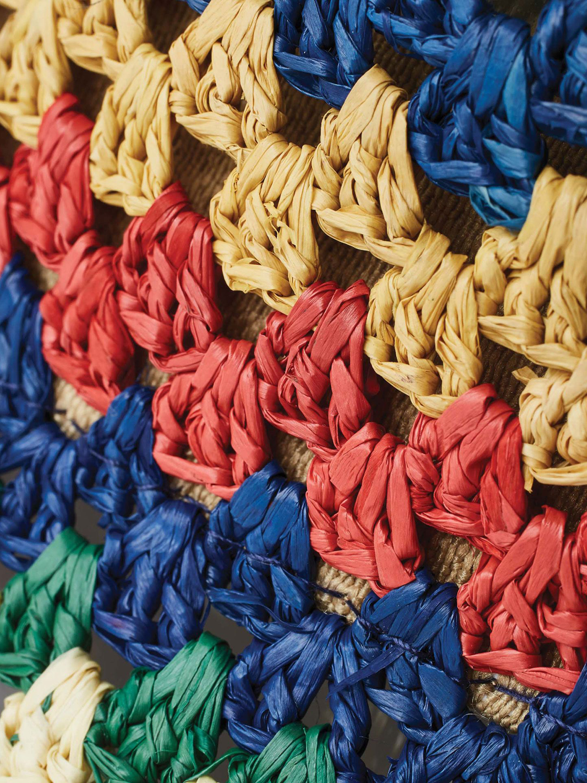 Brixton Essex Raffia Bucket Hat Wmn (multi)