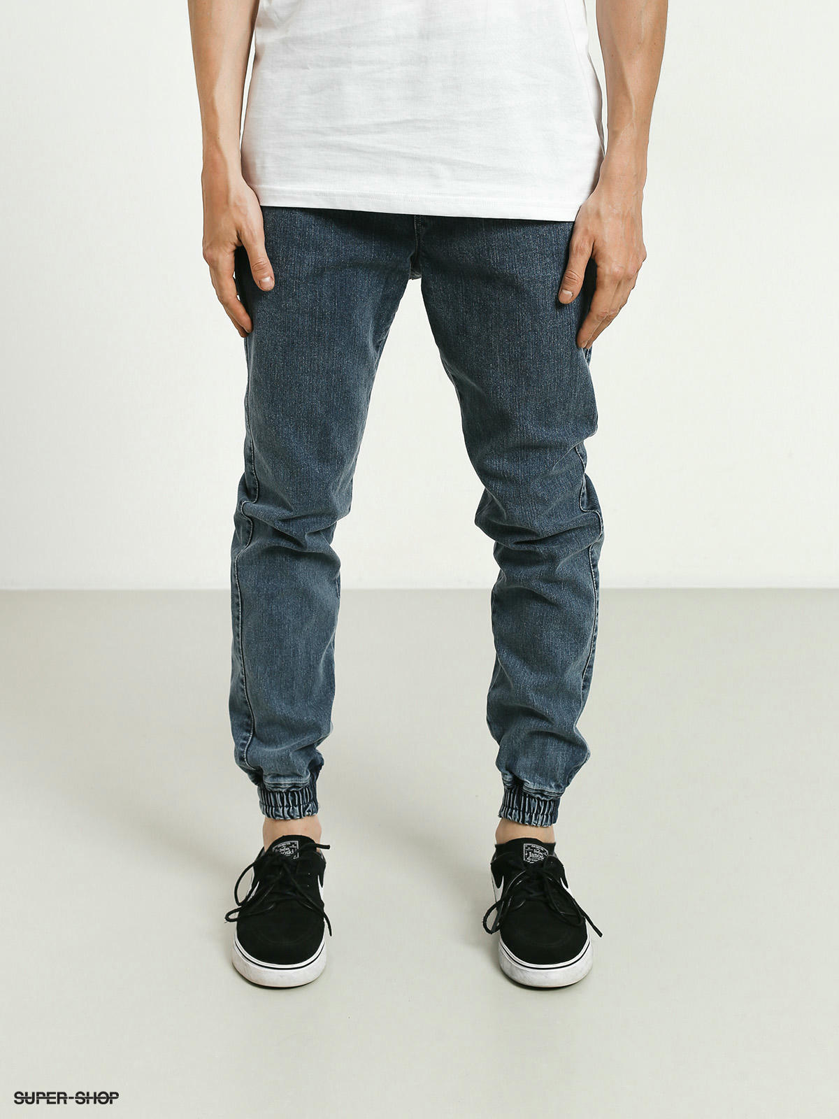 jogger pants blue