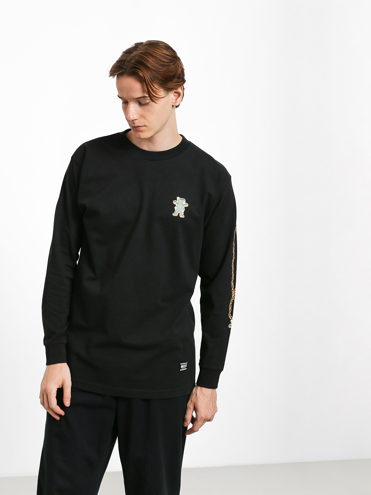 Grizzly Griptape Chain Longsleeve (black)