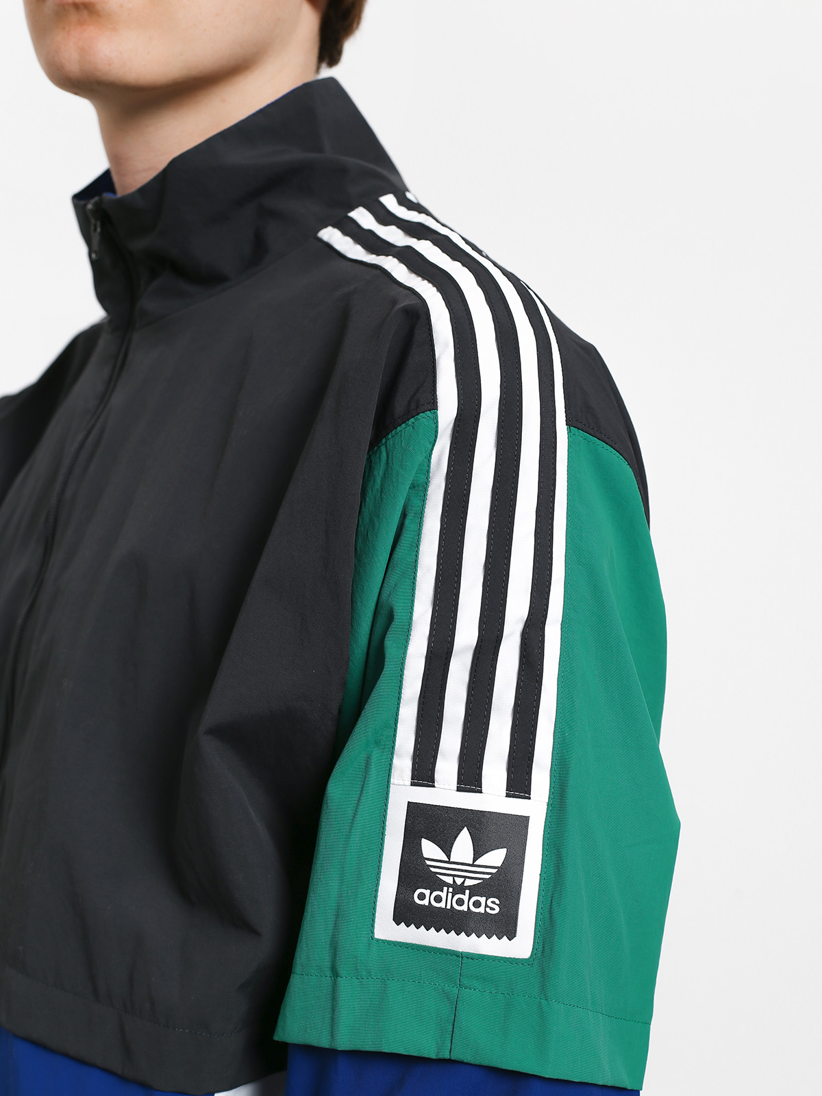 adidas Stdrd 20 Jacke (carbon/collegiate royal/bold green/white)