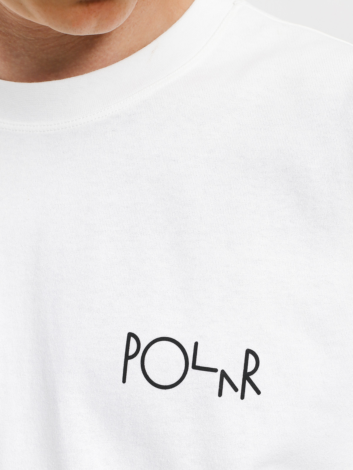 Polar Skate Tk Fill Logo Longsleeve (white)