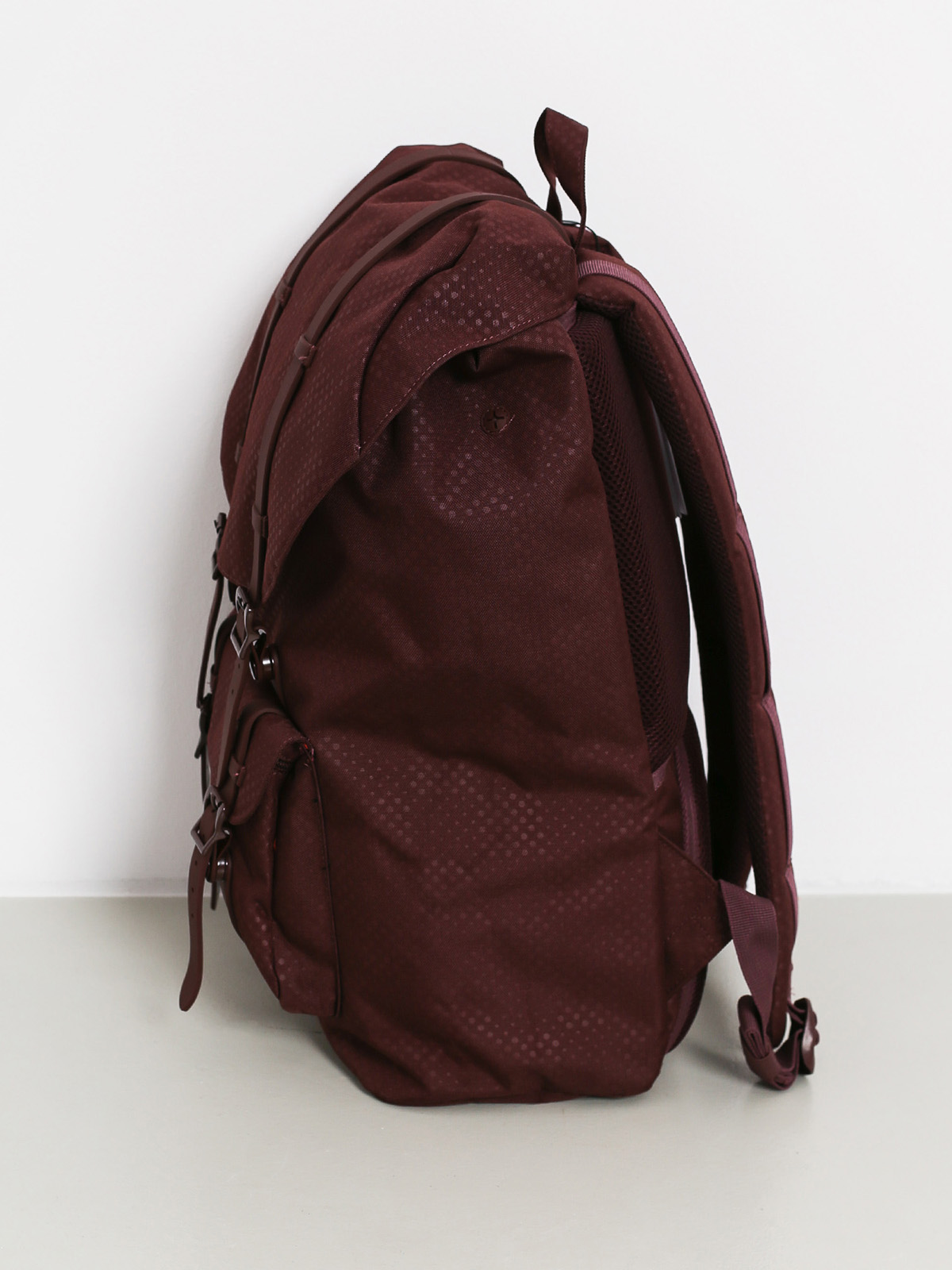 Herschel Supply Co. Little America Backpack burgundy plum dot check