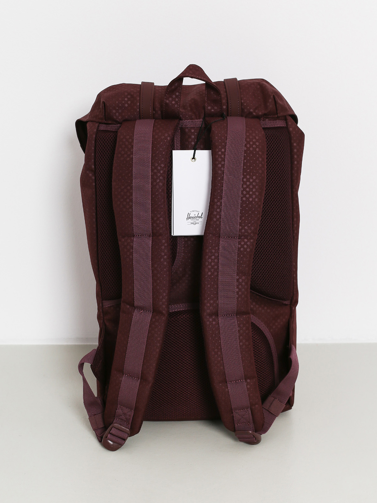 Herschel Supply Co. Little America Backpack (plum dot check)