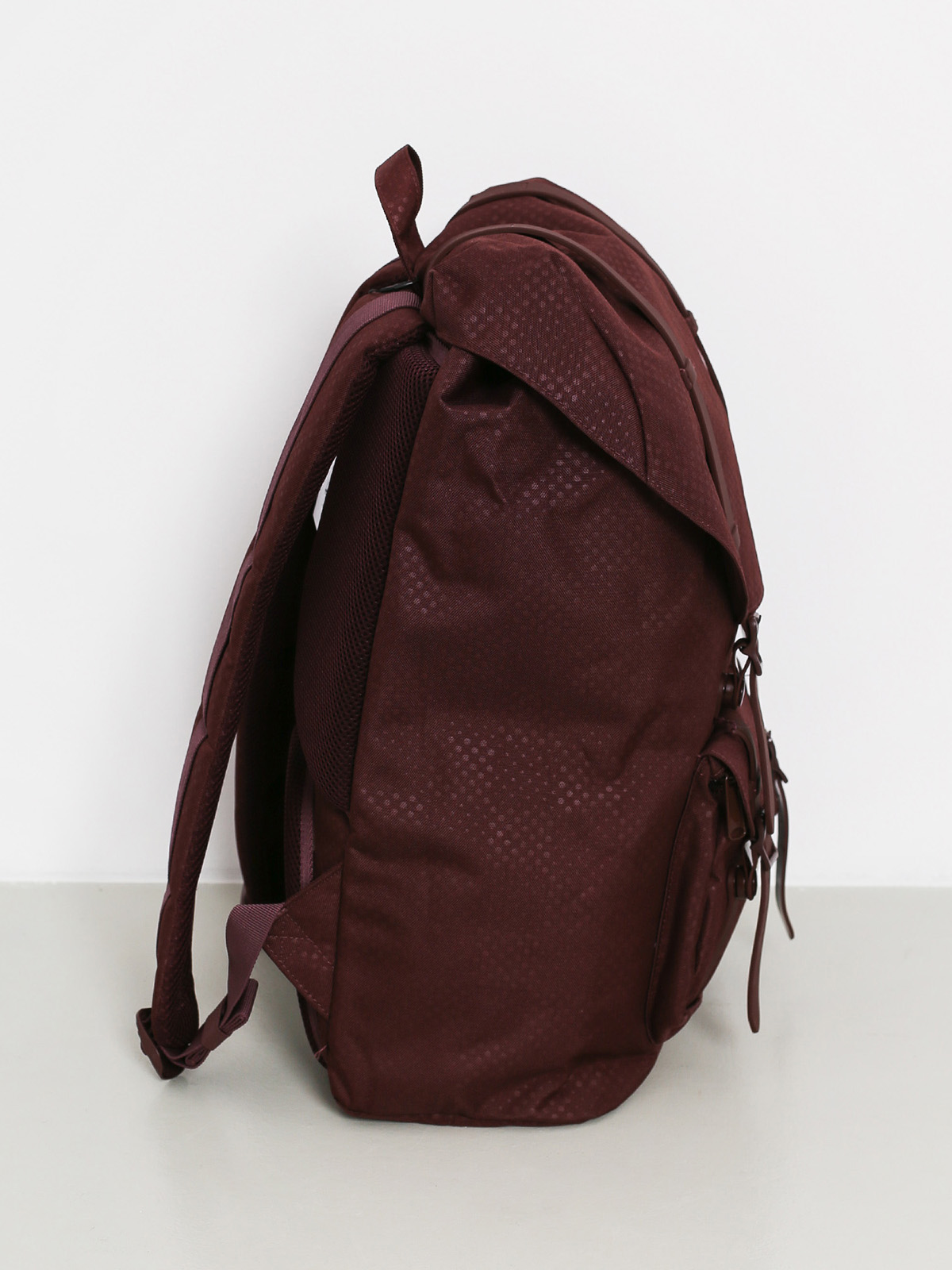 Herschel Supply Co. Little America Backpack (plum dot check)