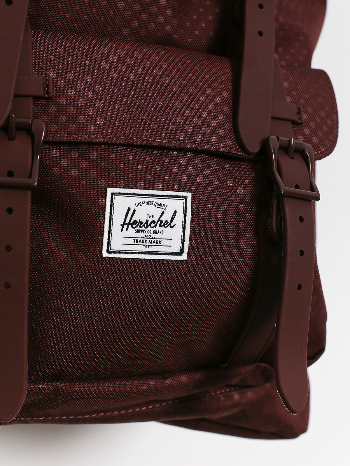 Herschel Supply Co. Little America Backpack (plum dot check)