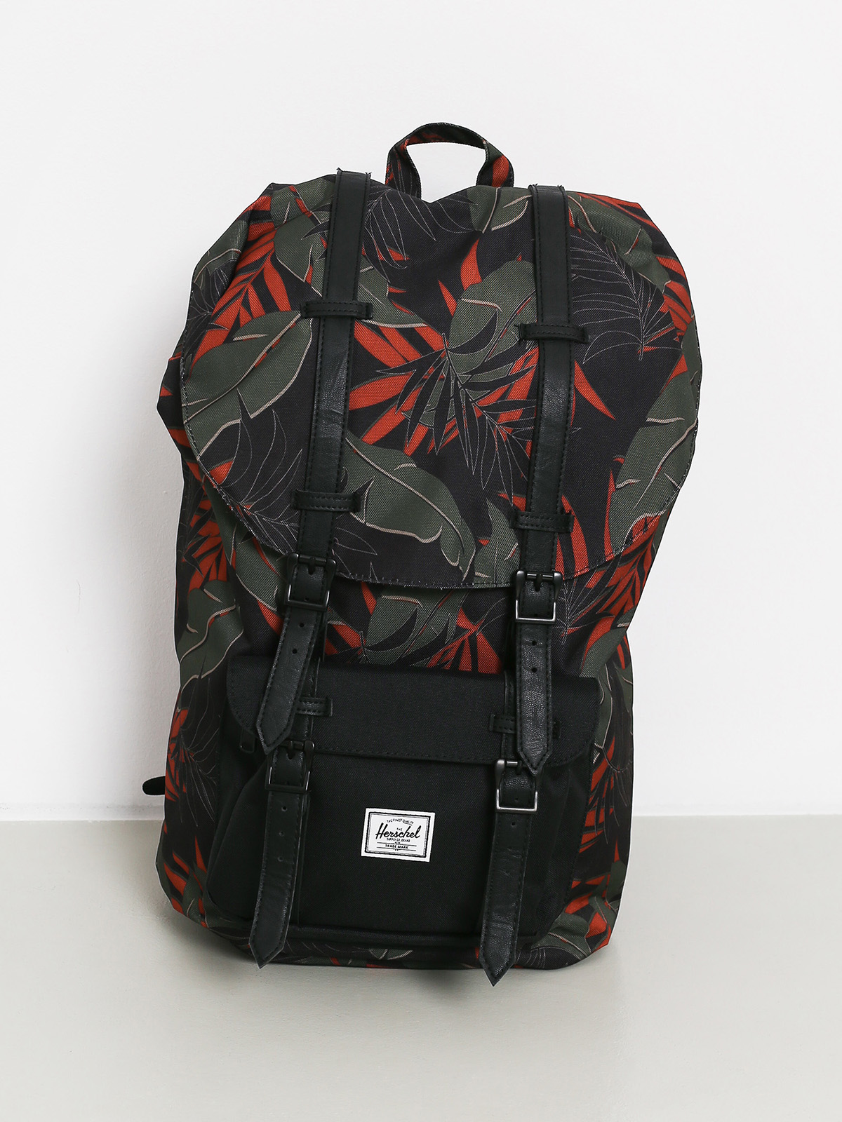 Herschel Supply Little America Backpack black (dark olive palm)