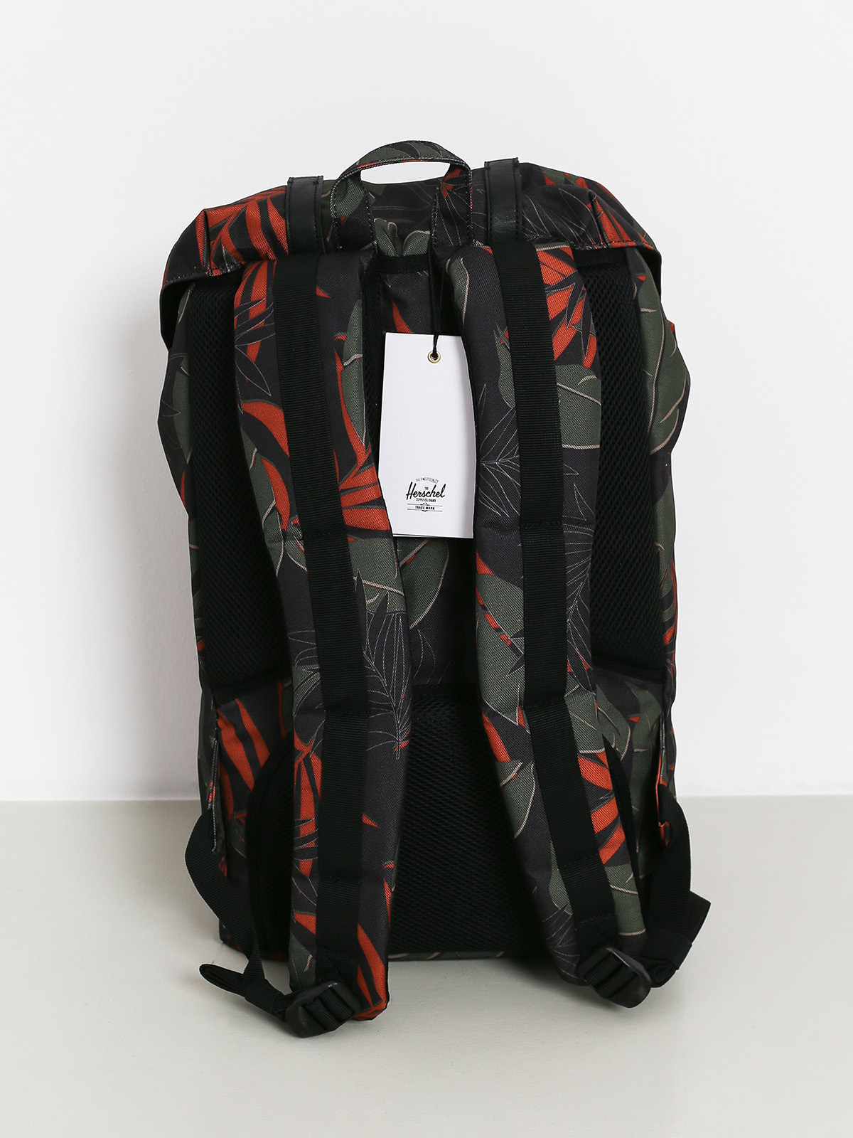 herschel little america black palm