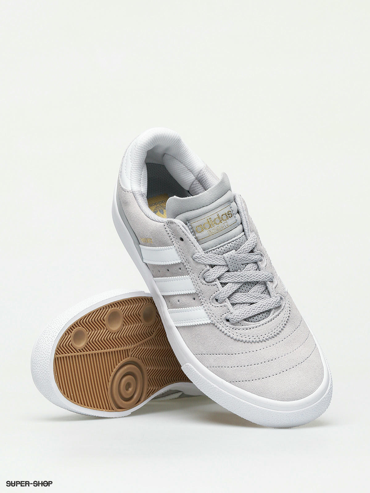 Busenitz vulc skate on sale shoes  grey/white/gold metallic