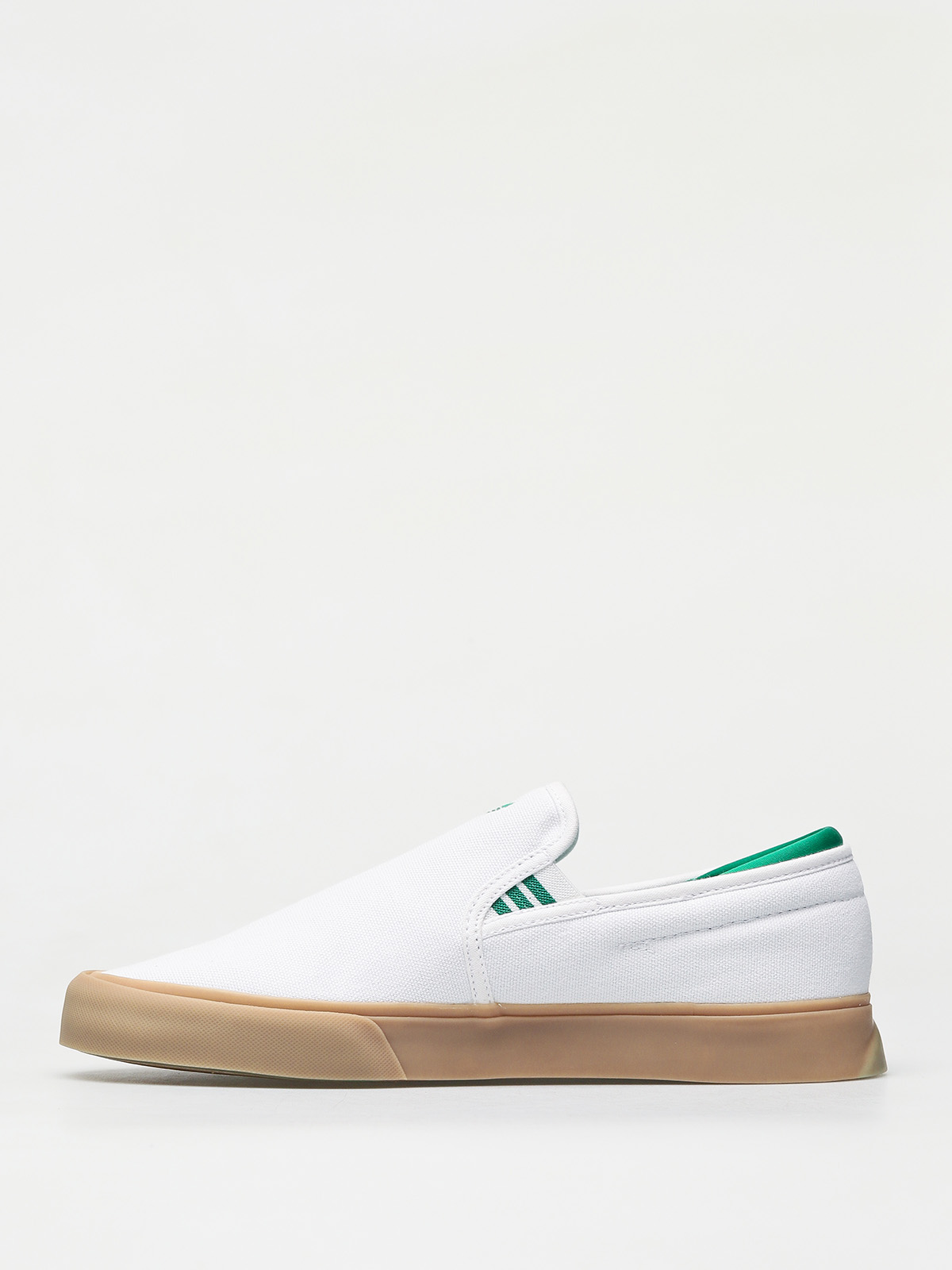 adidas Sabalo Slip Shoes (ftwr white/bold green/gum4)