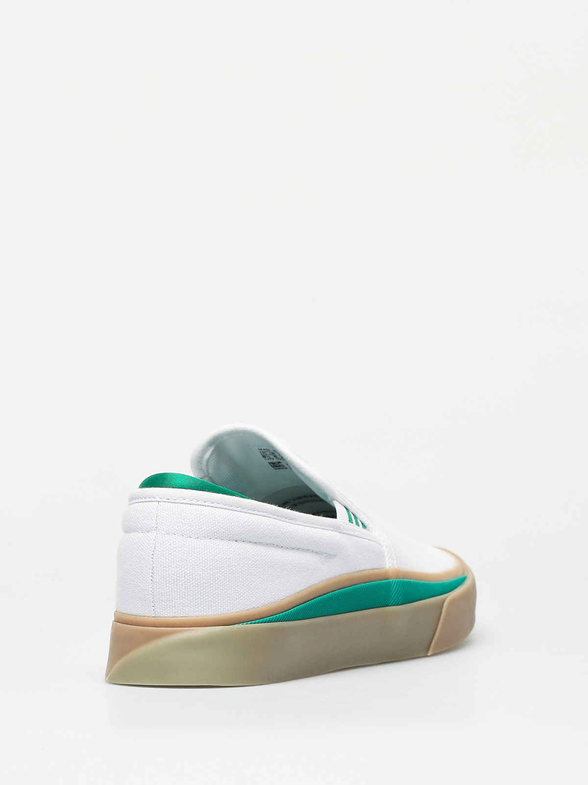adidas Sabalo Slip Shoes (ftwr white/bold green/gum4)