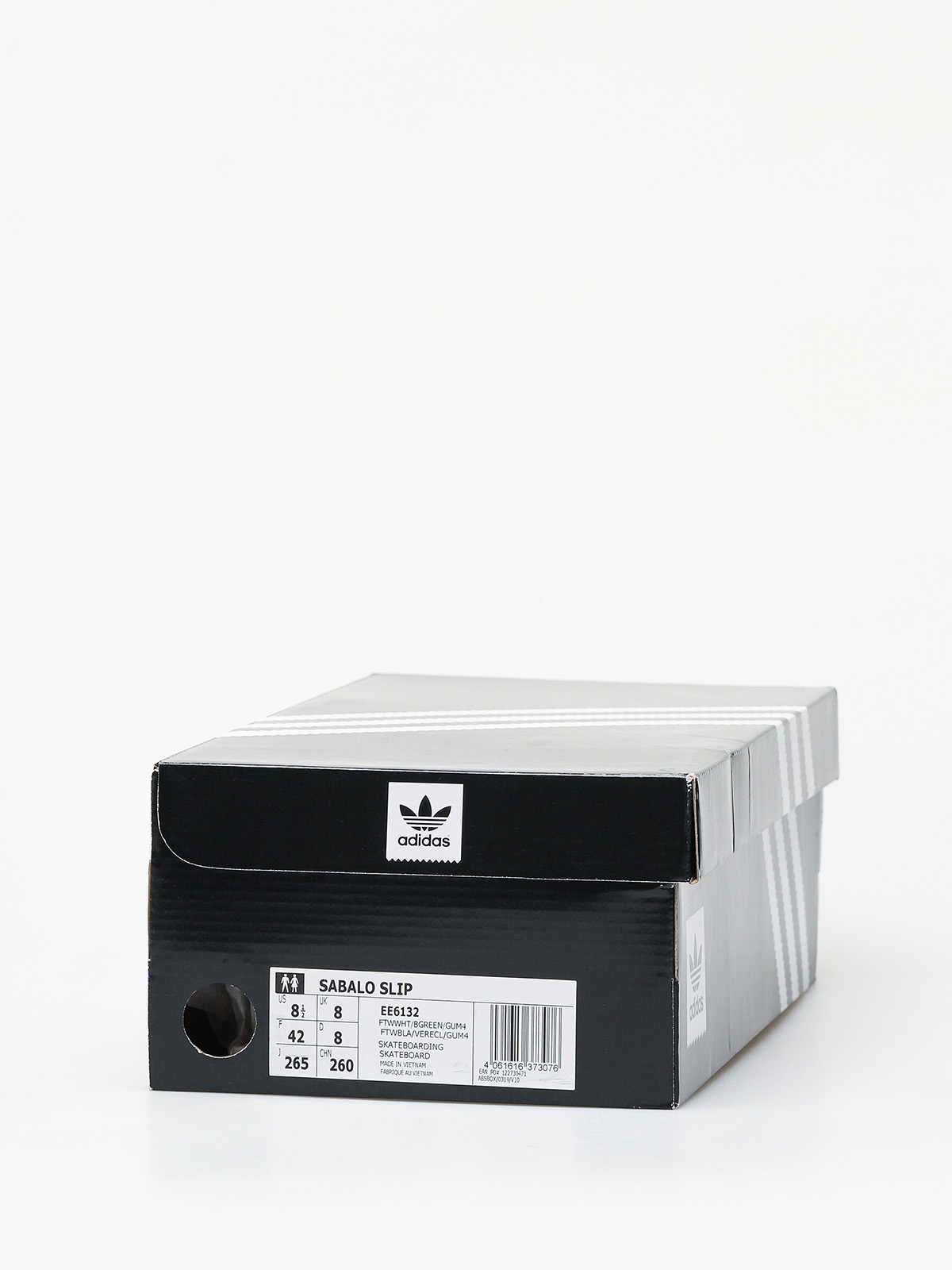 adidas Sabalo Slip Shoes (ftwr white/bold green/gum4)