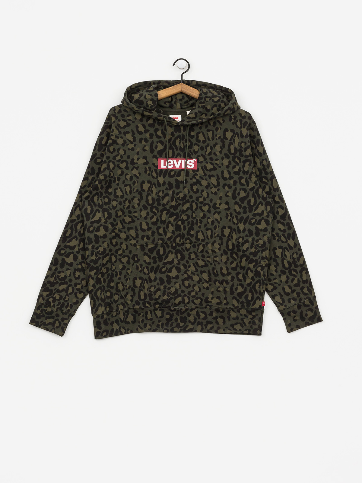 Levi's Graphic Box HD Hoodie (bubble cheetah/olive woods)