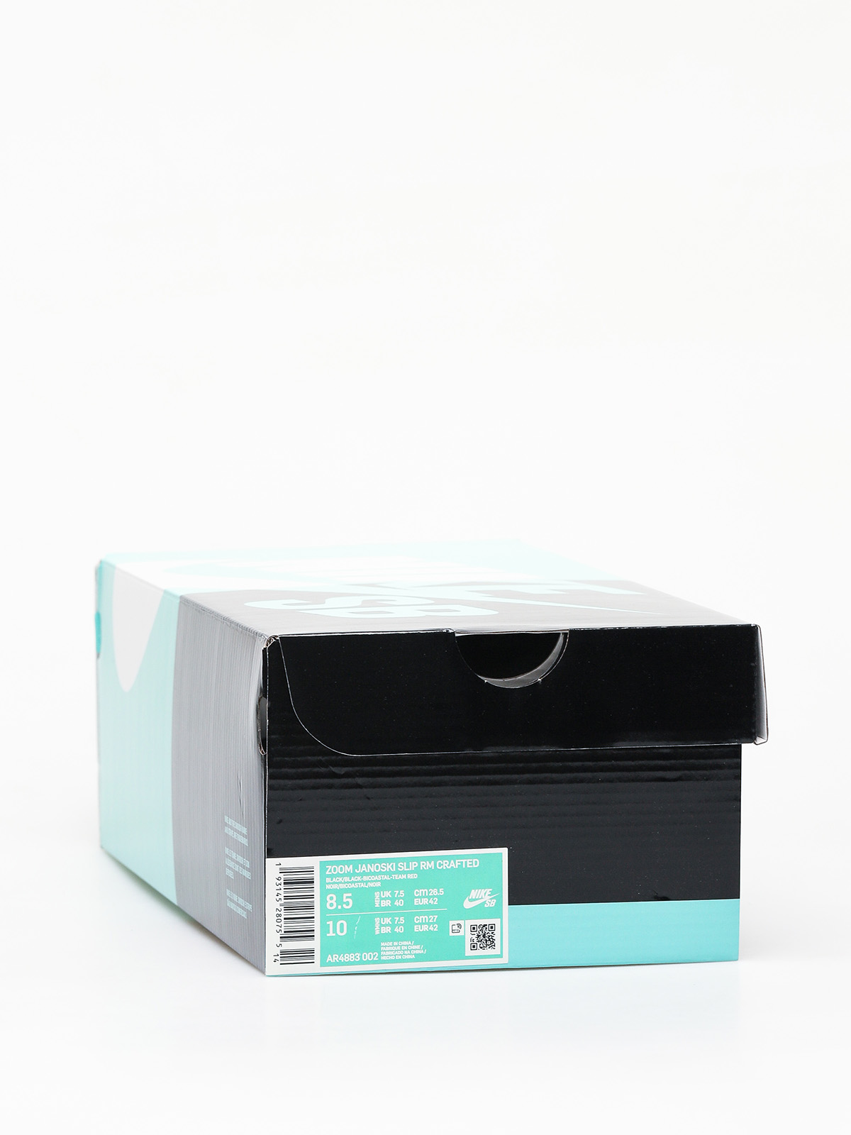 Nike SB Zoom Janoski Slip Rm Crafted Shoes (black/black bicoastal team red)