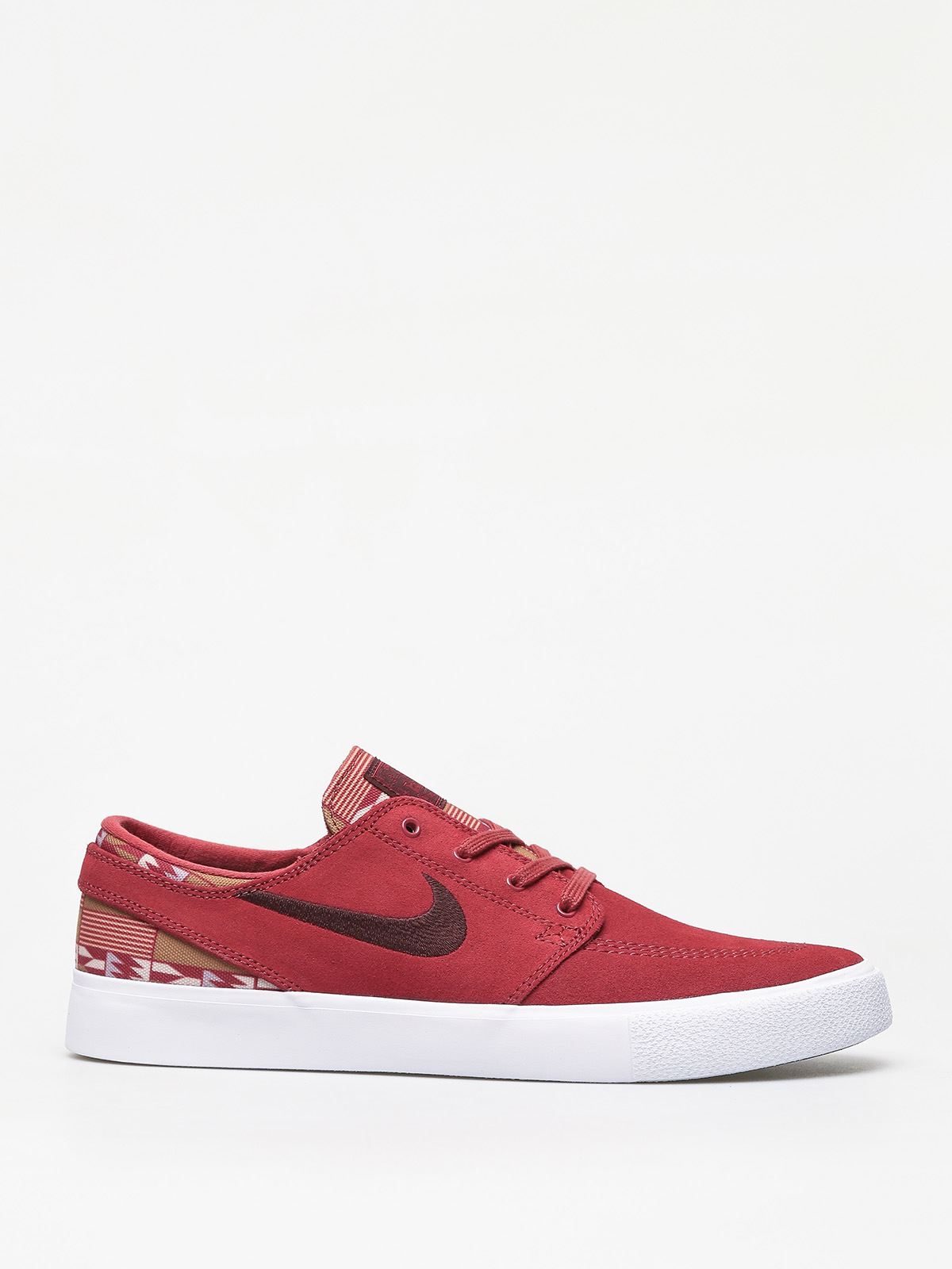 Nike SB Zoom Janoski Rm Prm Shoes (cedar/mahogany multi color white)