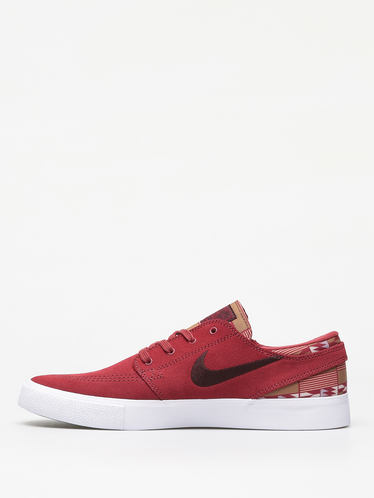 Nike SB Zoom Janoski Rm Prm Shoes (cedar/mahogany multi color white)