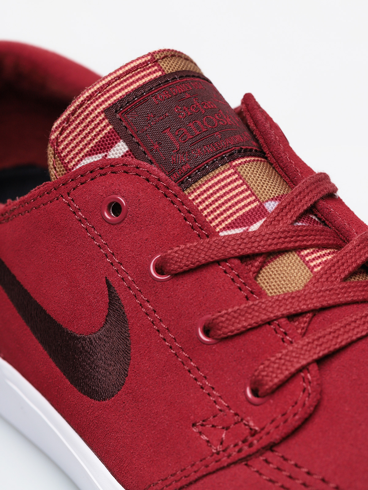 Nike SB Zoom Janoski Rm Prm Shoes (cedar/mahogany multi color white)