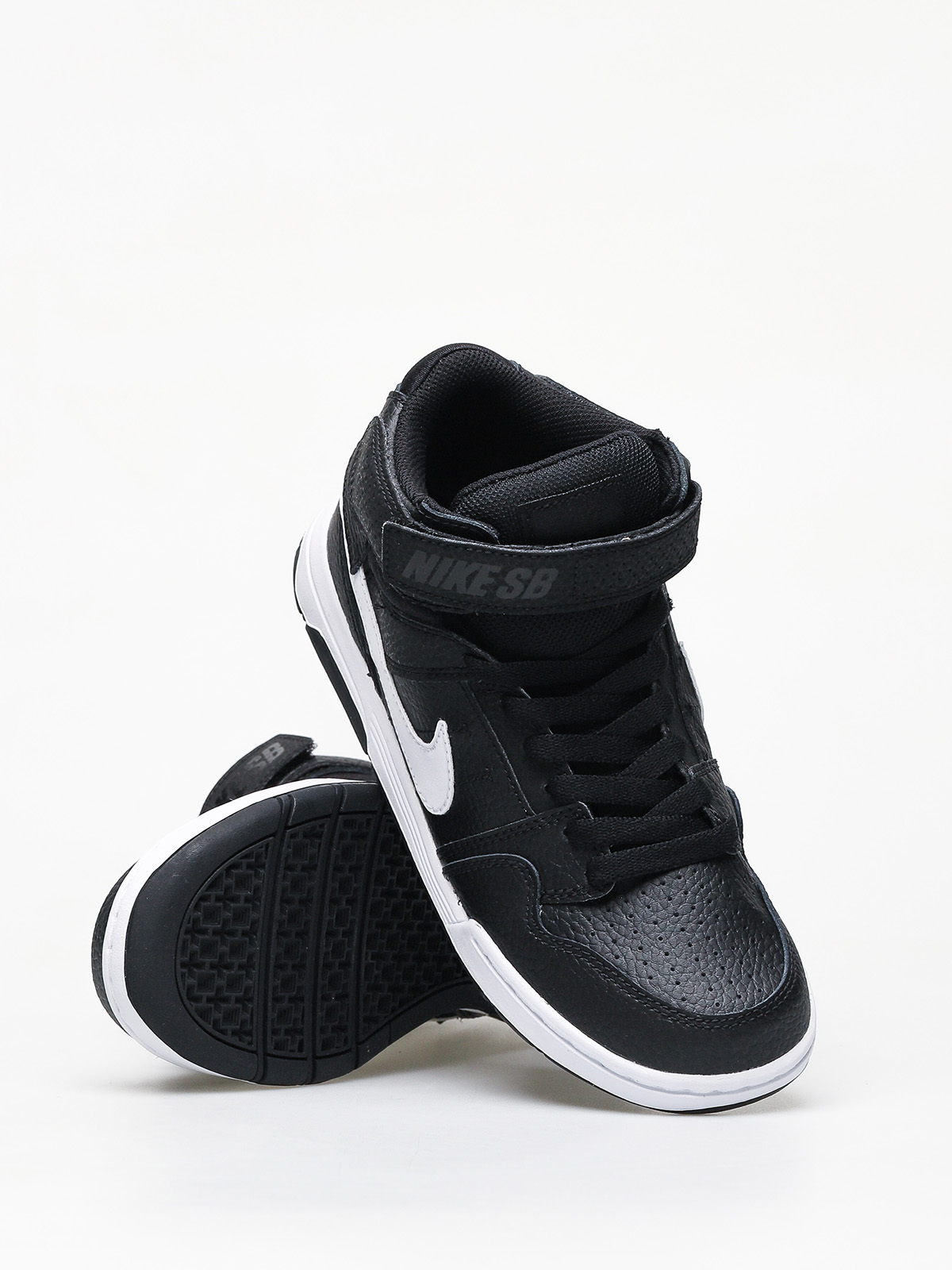 Nike SB Mogan Mid 2 Jr Gs Shoes (black/white)