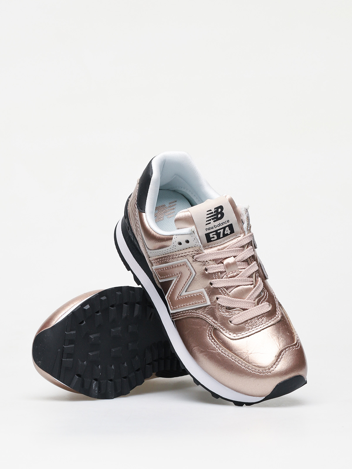 new balance rose gold shoes