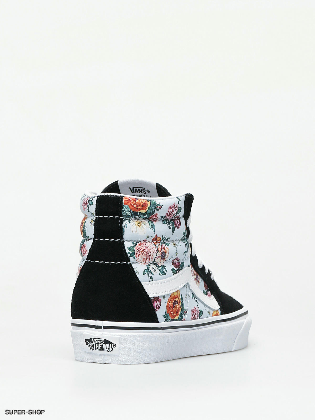 vans sk8 hi garden floral